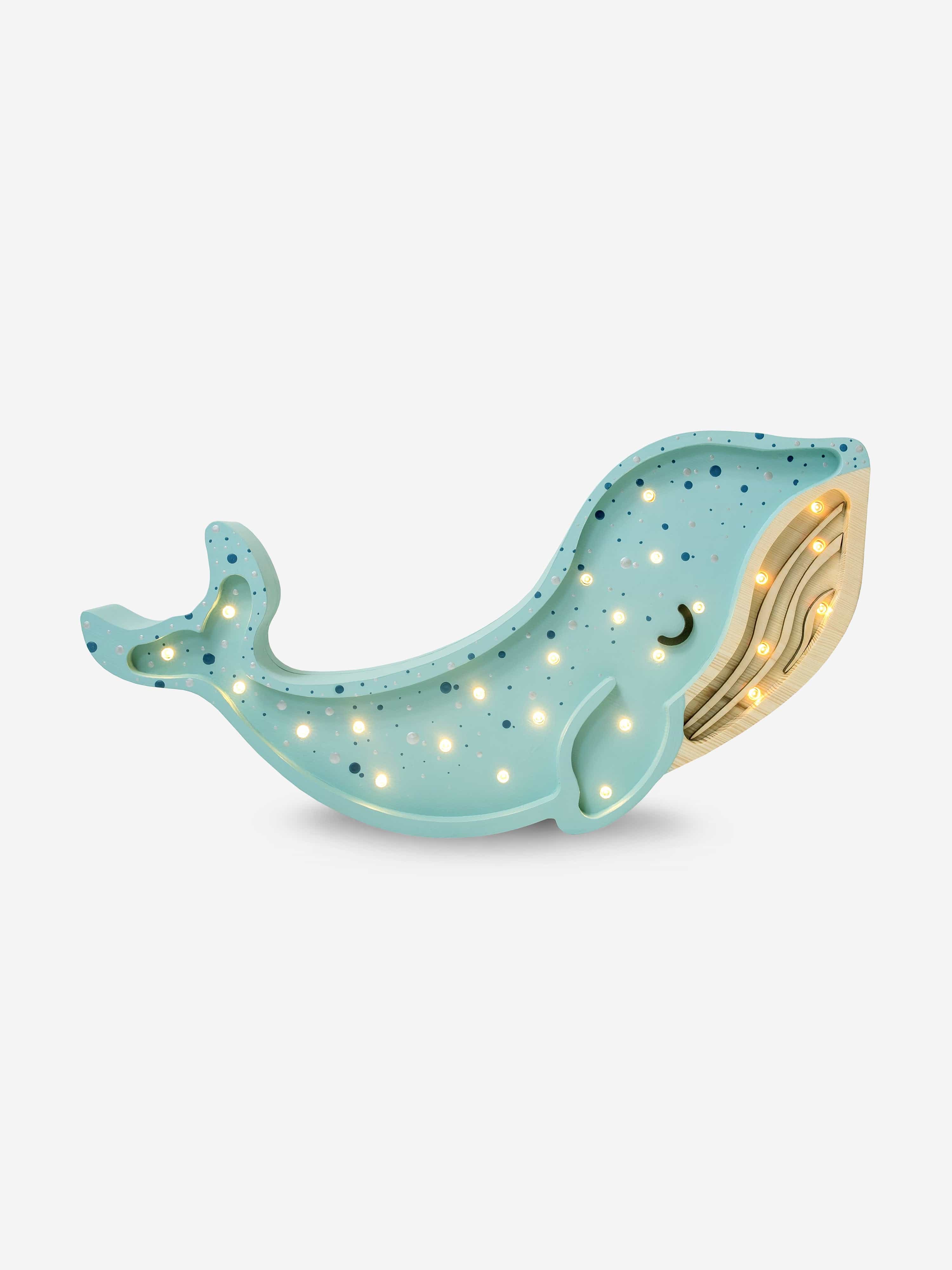 Little Lights Whale Lamp in Blue (15.5x40x5.5 cm) Ebay Cheap Pice
