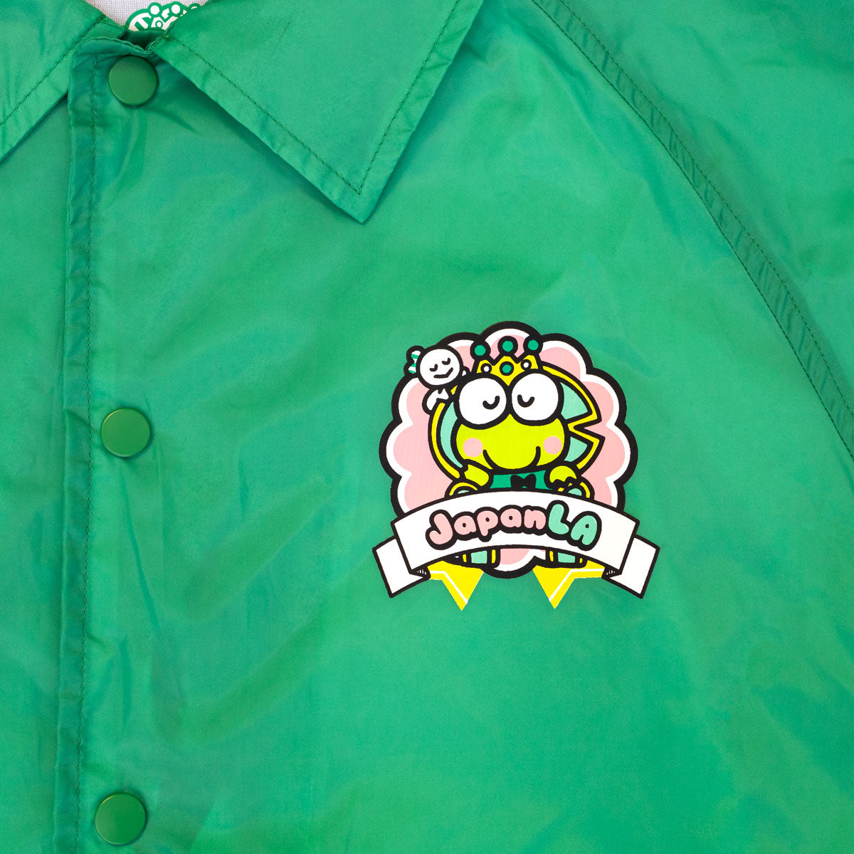 Keroppi x JapanLA 35th Anniversary Coach Jacket Outlet Best Seller