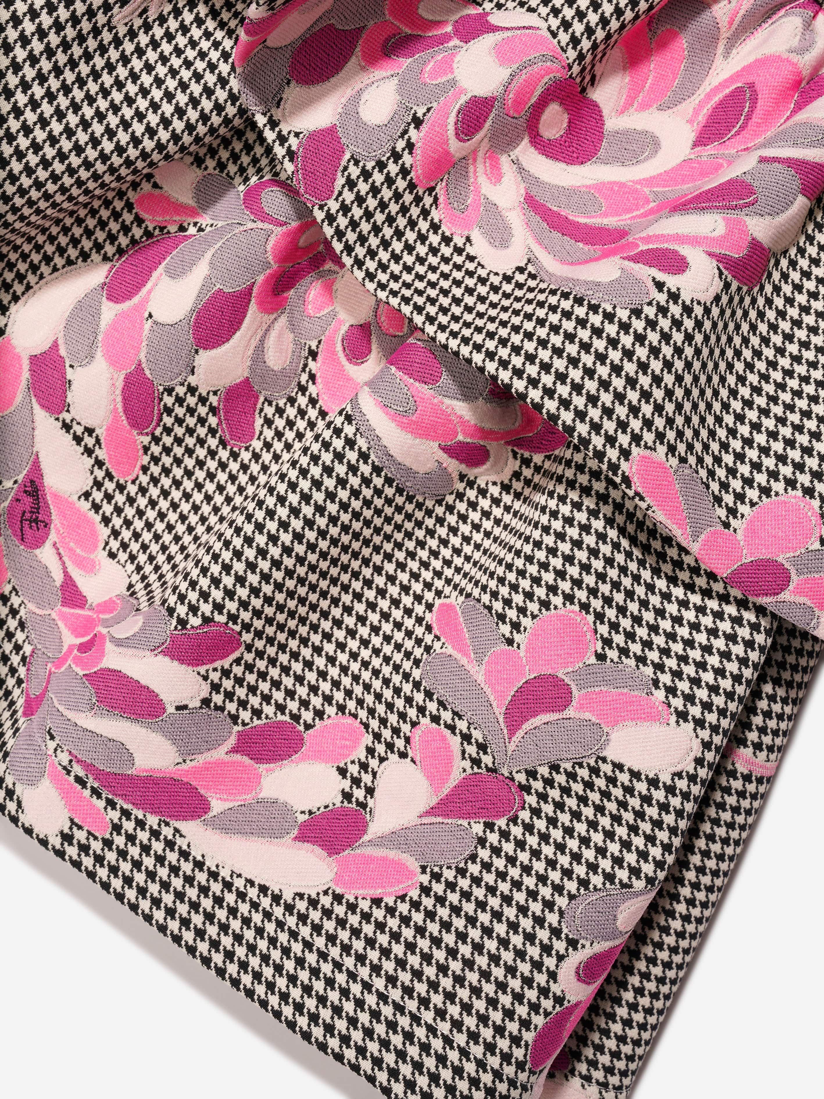 Pucci Girls Patterned Tiered Dress Online Online Original