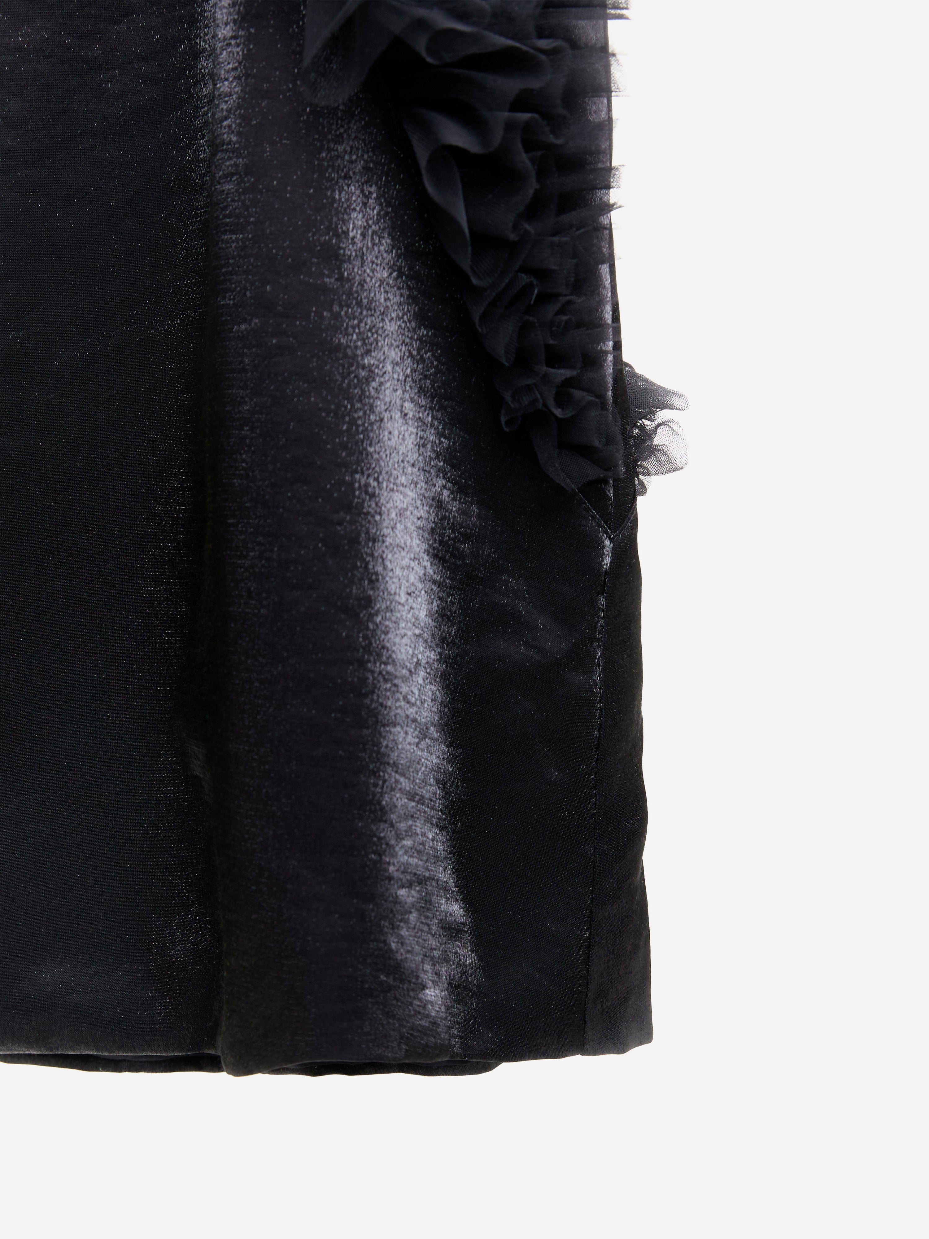 BCBG Girls Ruffle Dress in Black Wholesale Pice