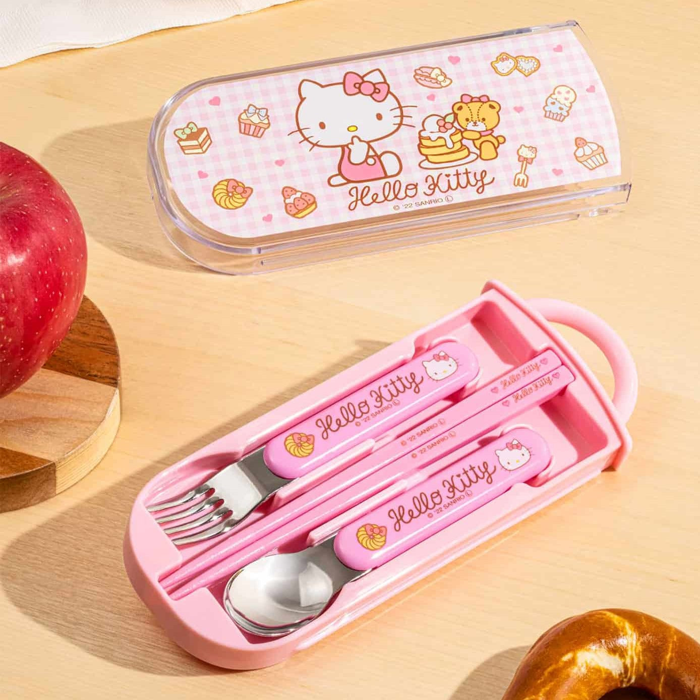 Hello Kitty Utensil Set Trio Free Shipping 2025