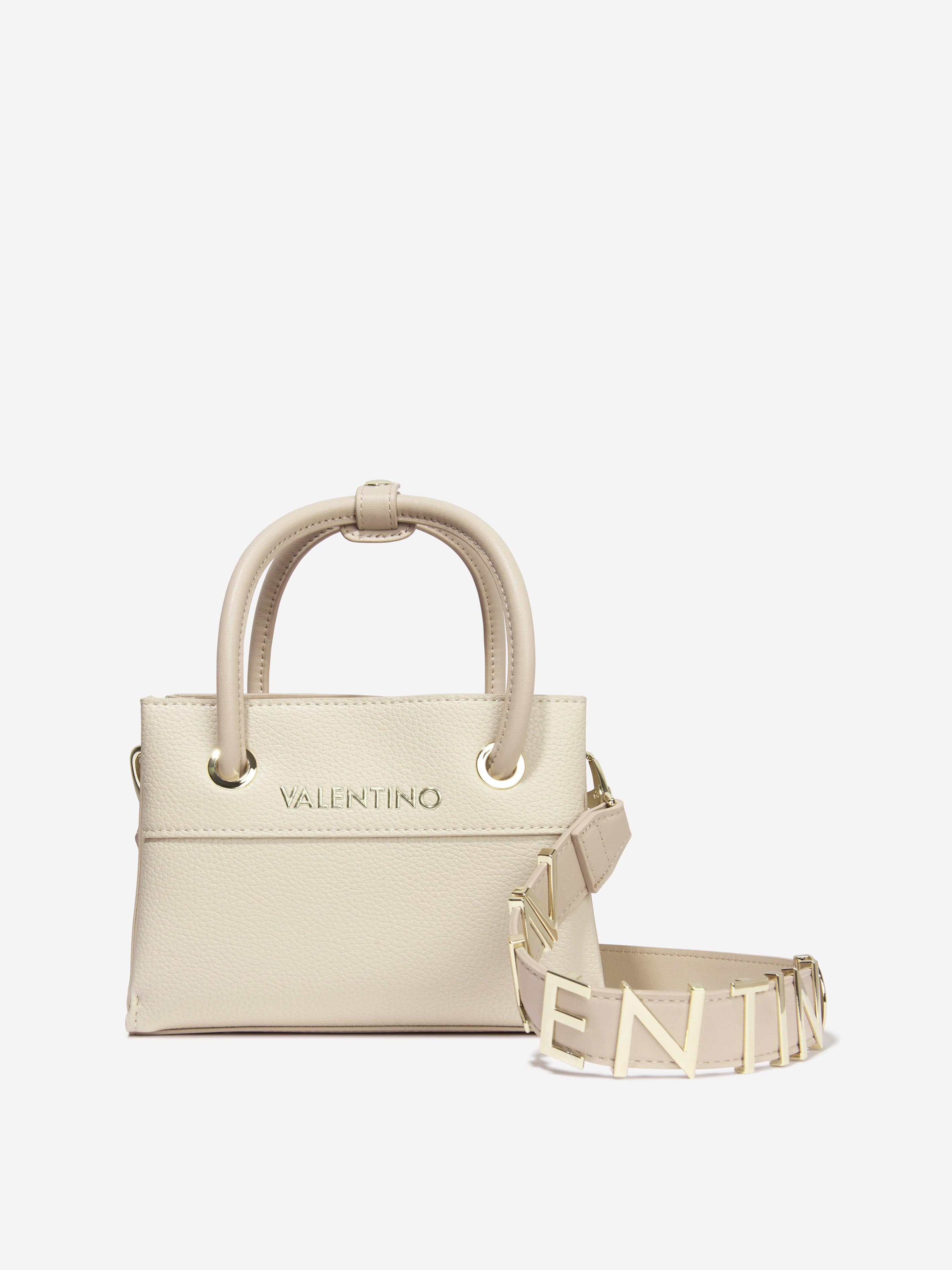 Valentino Girls Alexia Tote Bag in Cream 2025 New For Sale