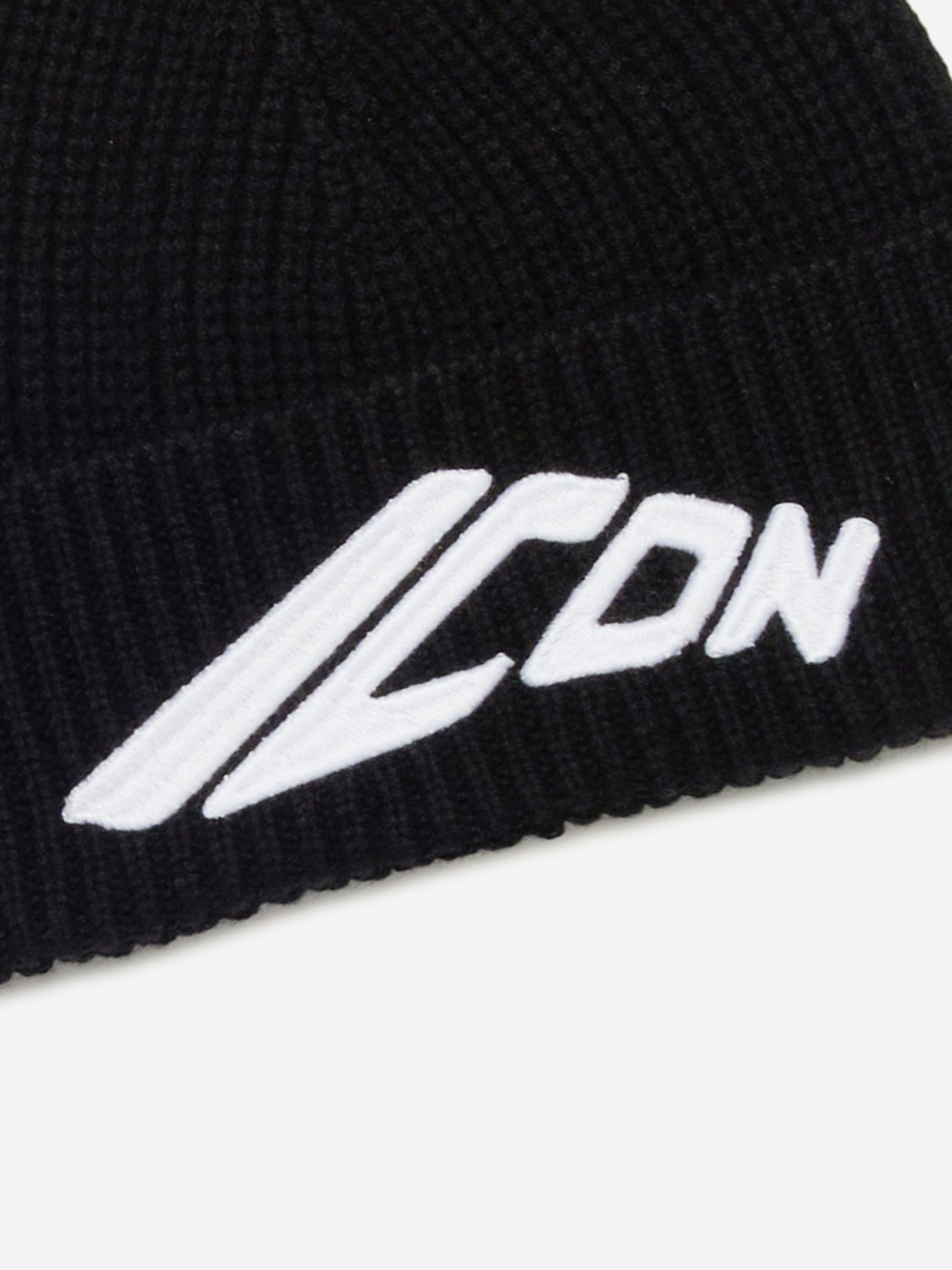 Dsquared2 Kids Icon Logo Beanie Hat in Black Affordable Cheap Online