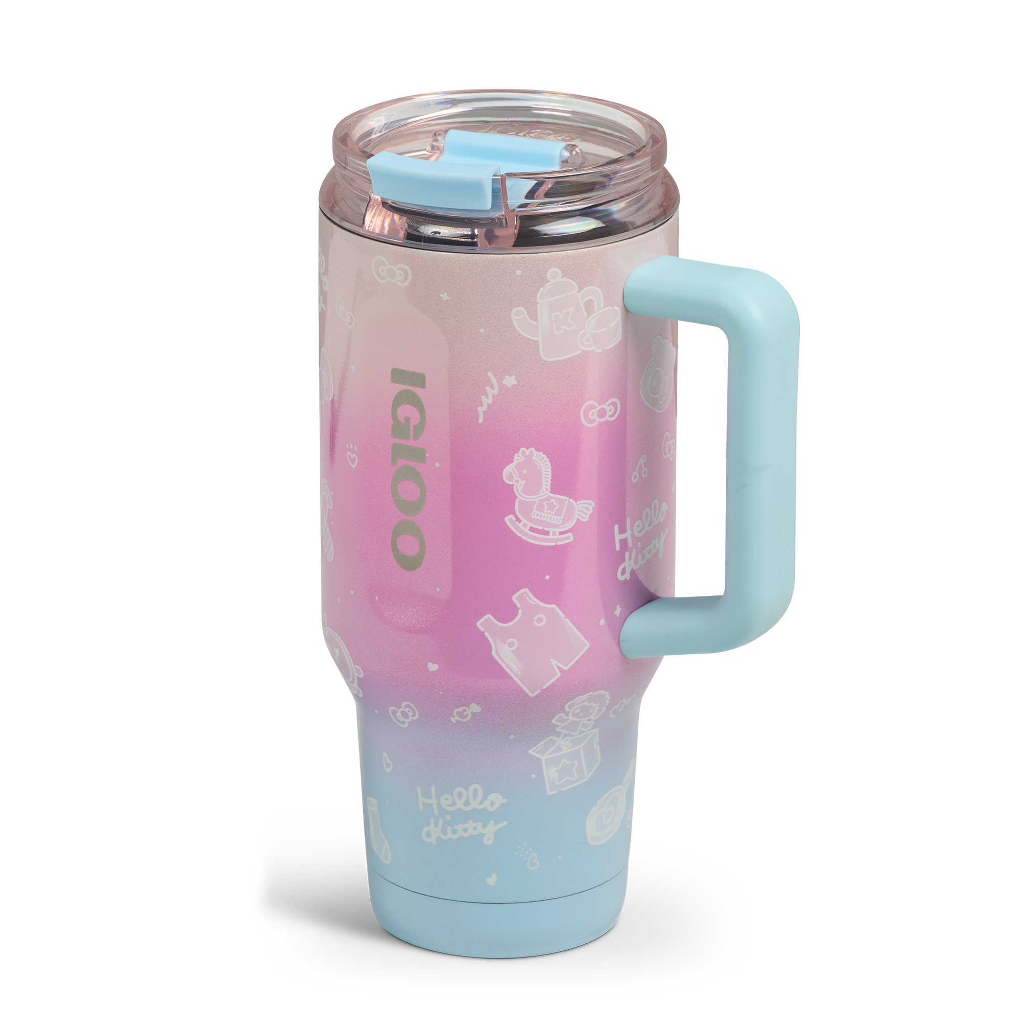 Hello Kitty x Igloo 50th Anniversary 32oz Flip ¡®n¡¯ Sip Travel Mug Buy Cheap Looking For