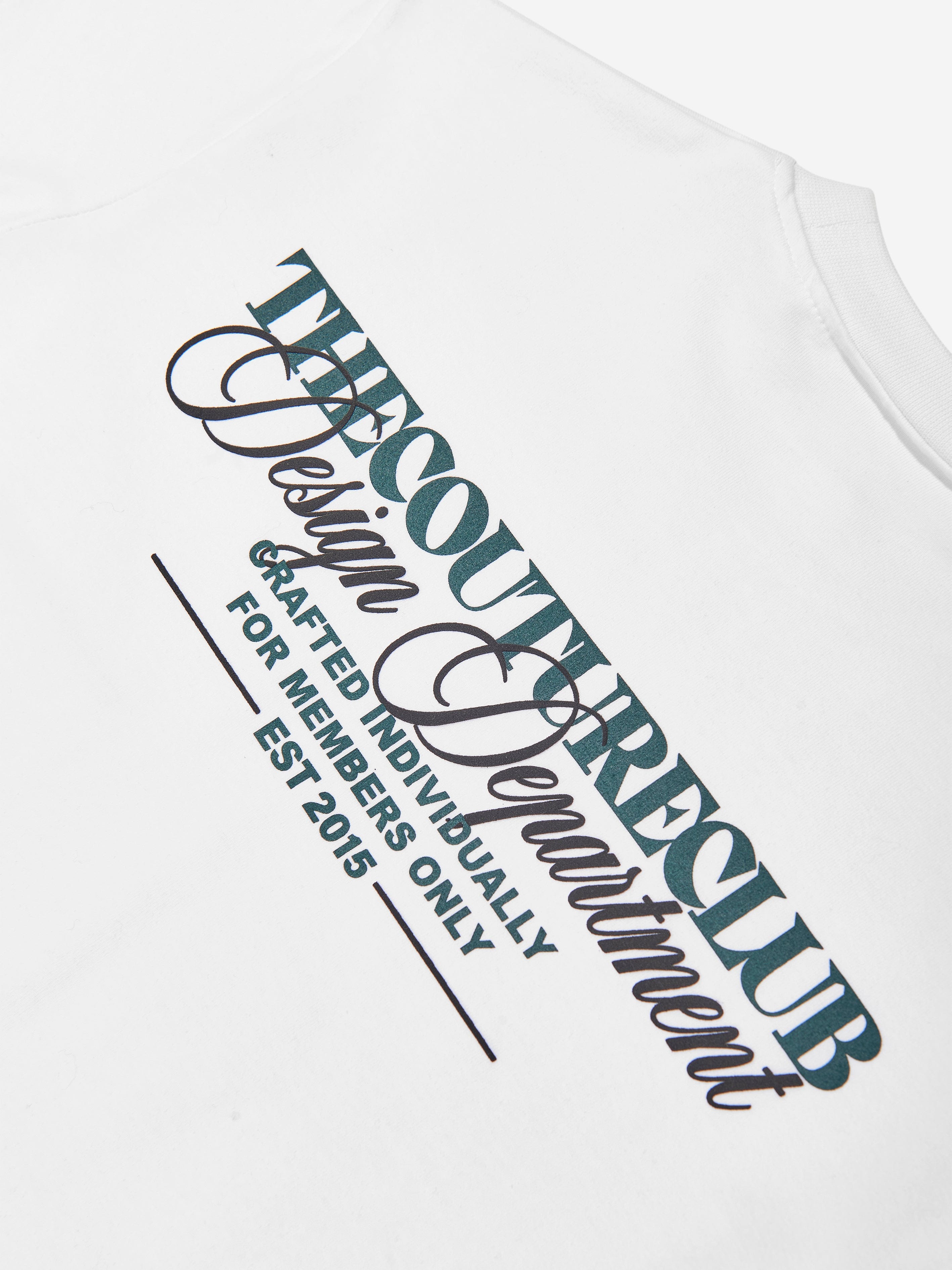 Kids Design Department Graphic T-Shirt in White Free Shipping Low Pice Fee Shipping