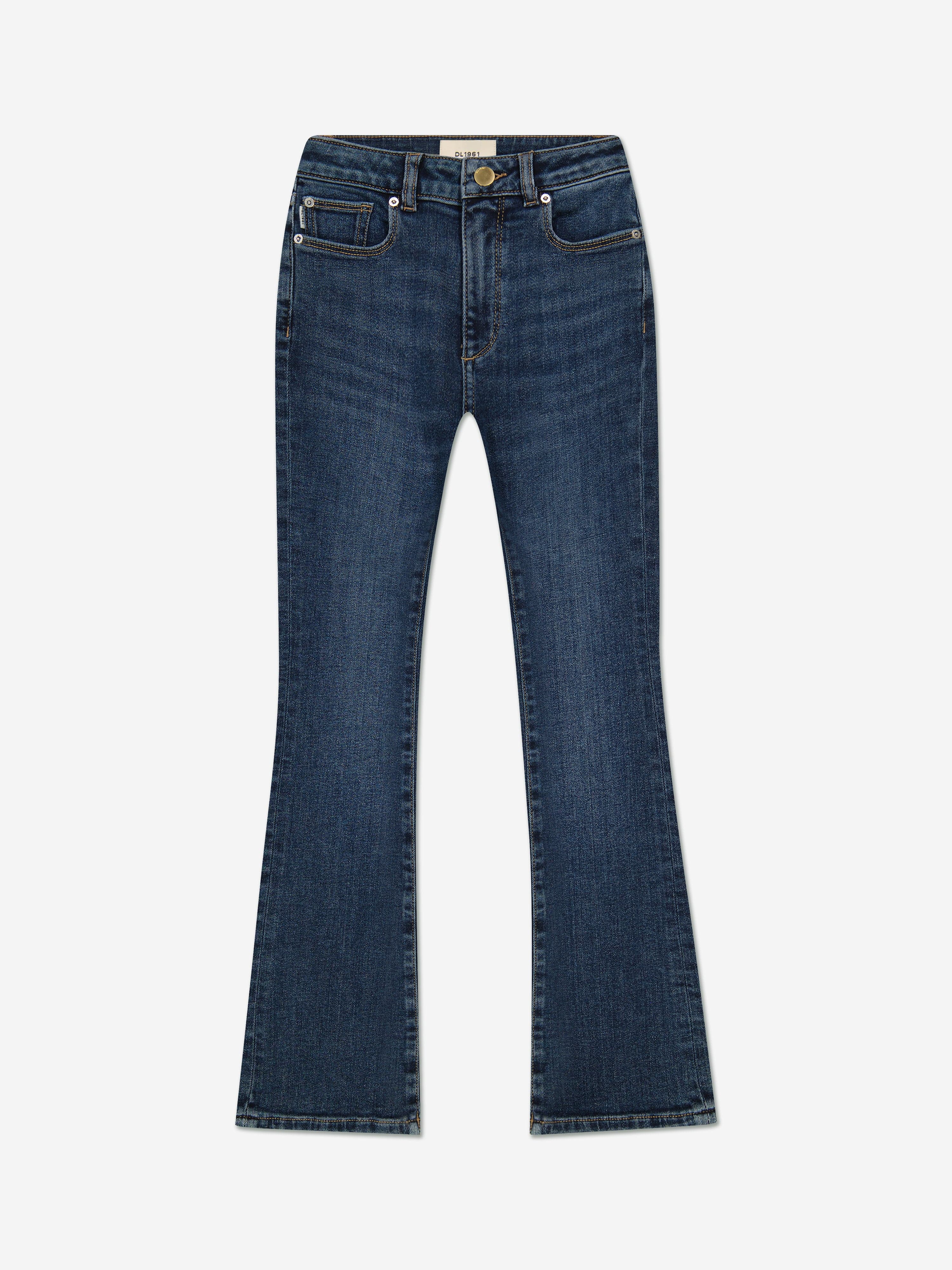 DL1961 Girls Claire Bootcut Jeans in Blue Recommend Cheap Pice