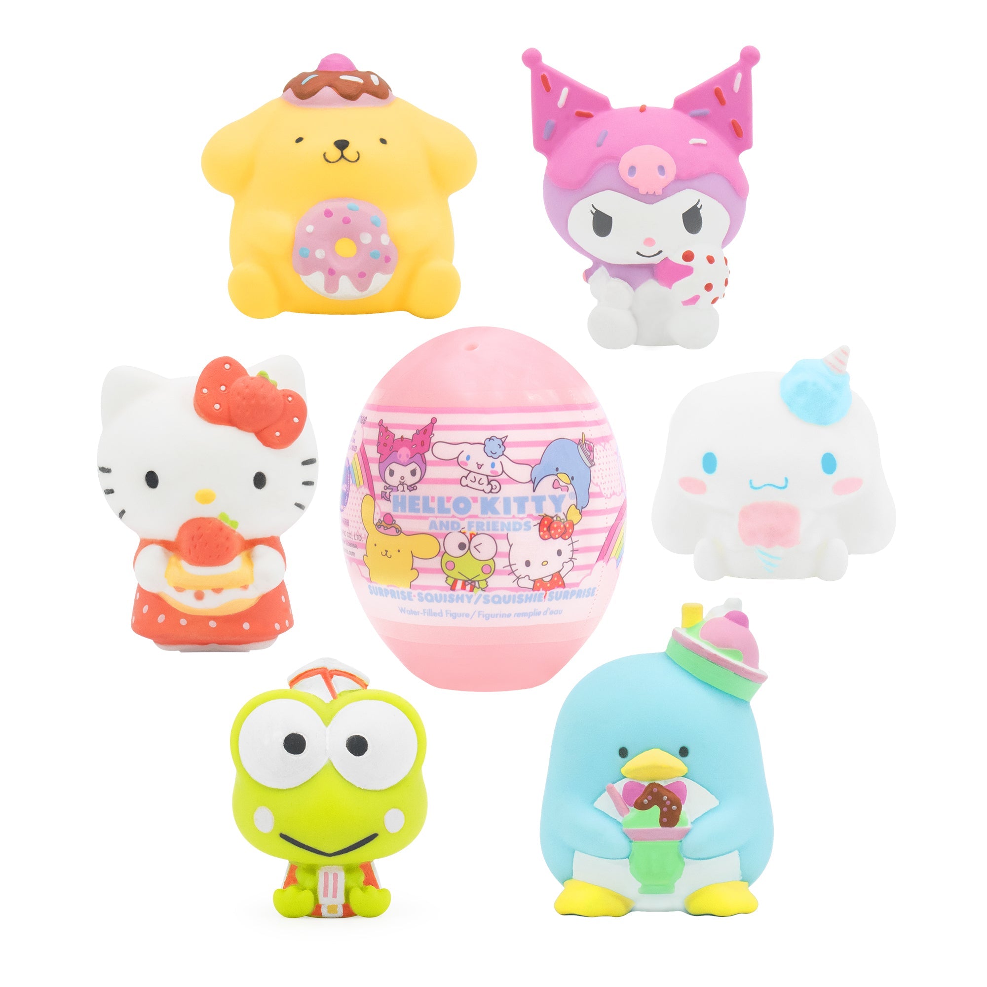 Hello Kitty and Friends Sweets Capsule Squishies (Series 2) Free Shipping 2025 New
