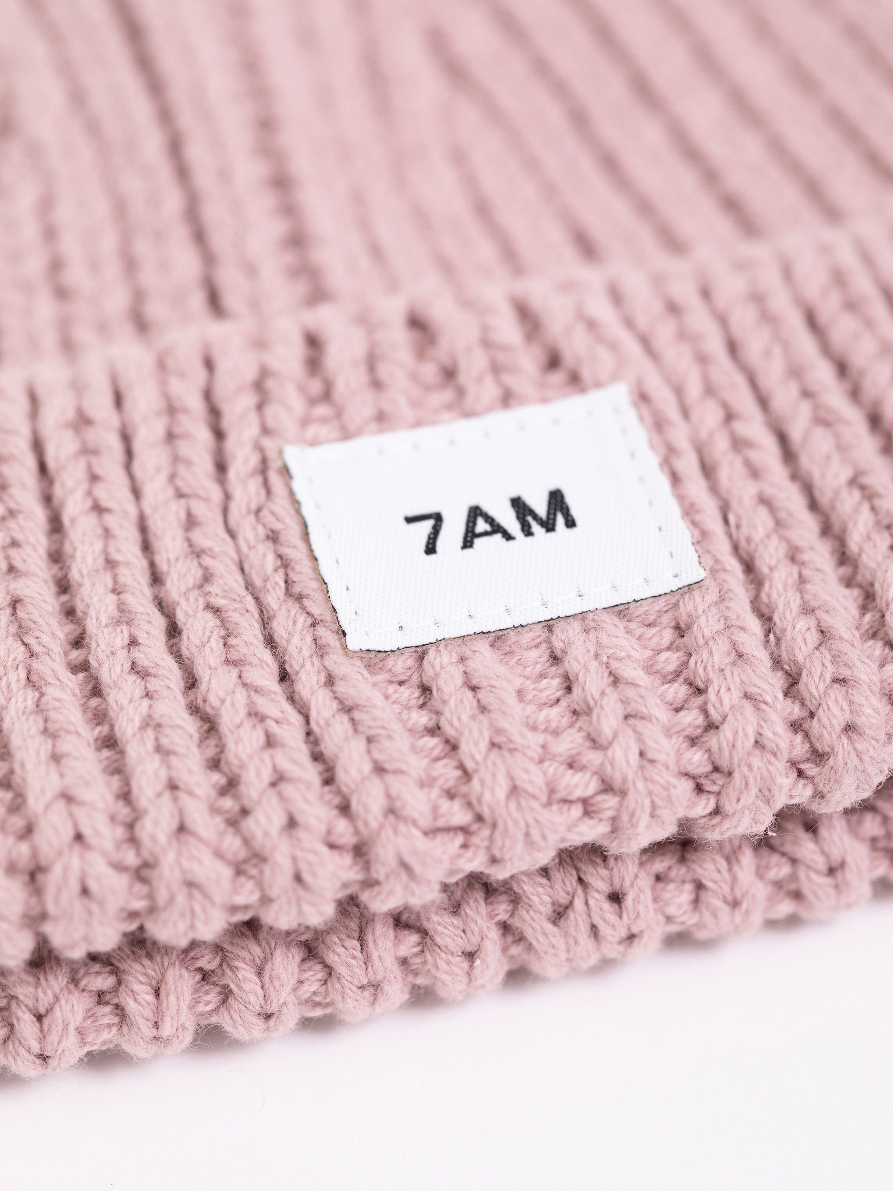 7AM Enfant Baby Girls Chunky Beanie Hat in Pink Reliable Sale Online