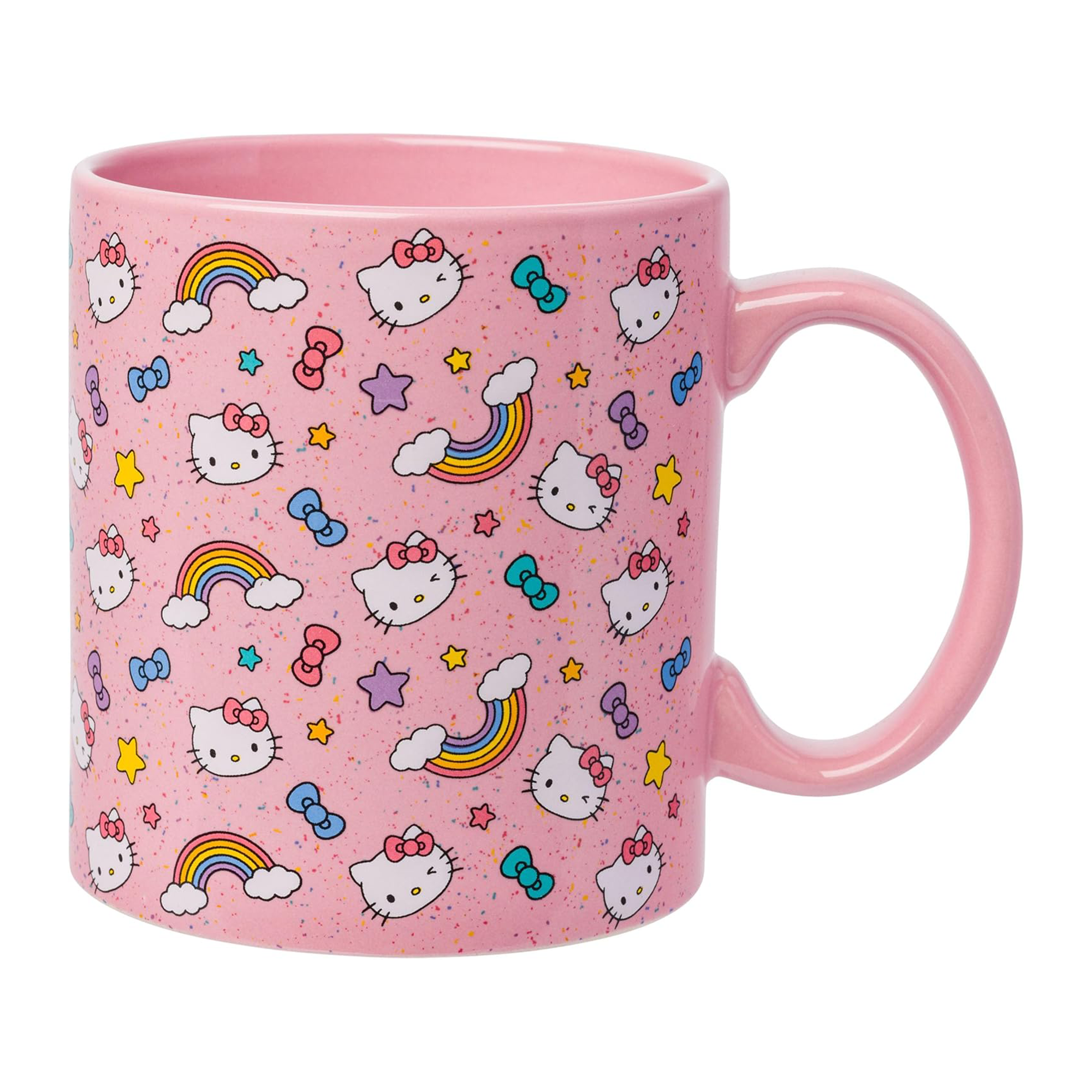 Hello Kitty Ceramic Mug (Stars, Bows, & Rainbows) Sast Cheap Pice