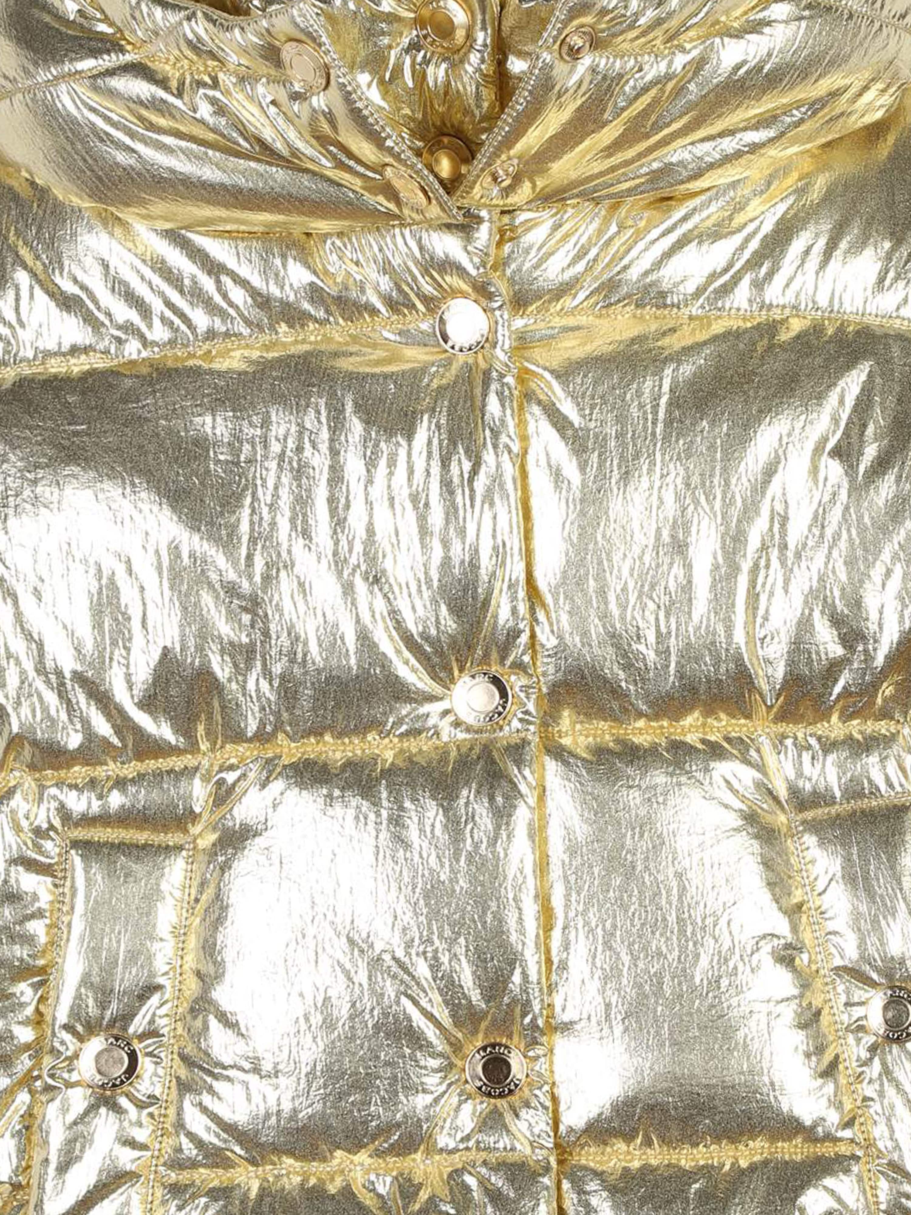 MARC JACOBS Girls Padded Gilet in Gold Outlet Find Great
