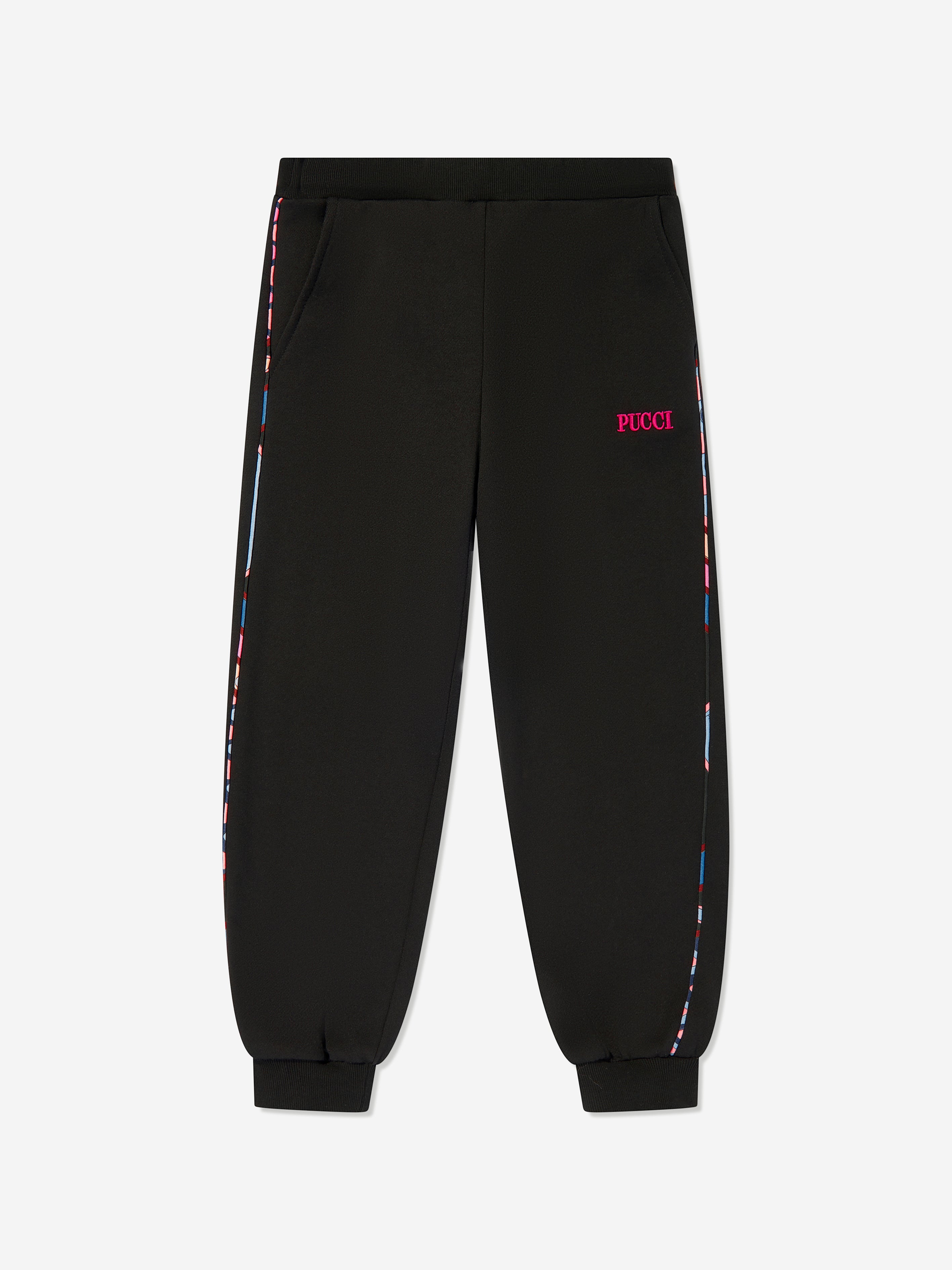 Pucci Girls Logo Joggers in Black Sale Best Seller
