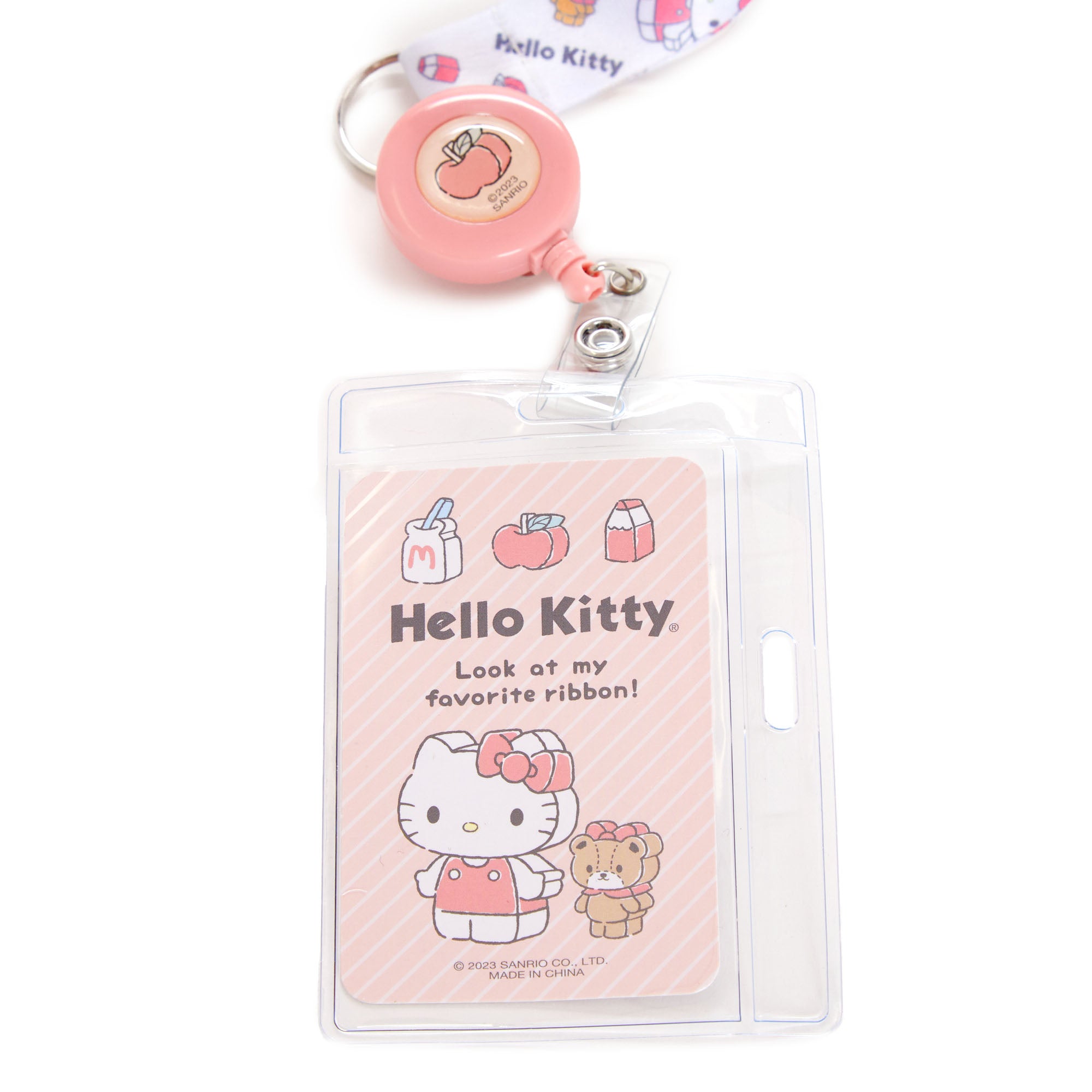 Hello Kitty ID Holder and Lanyard (Besties Friend Series) Free Shipping Low Shipping