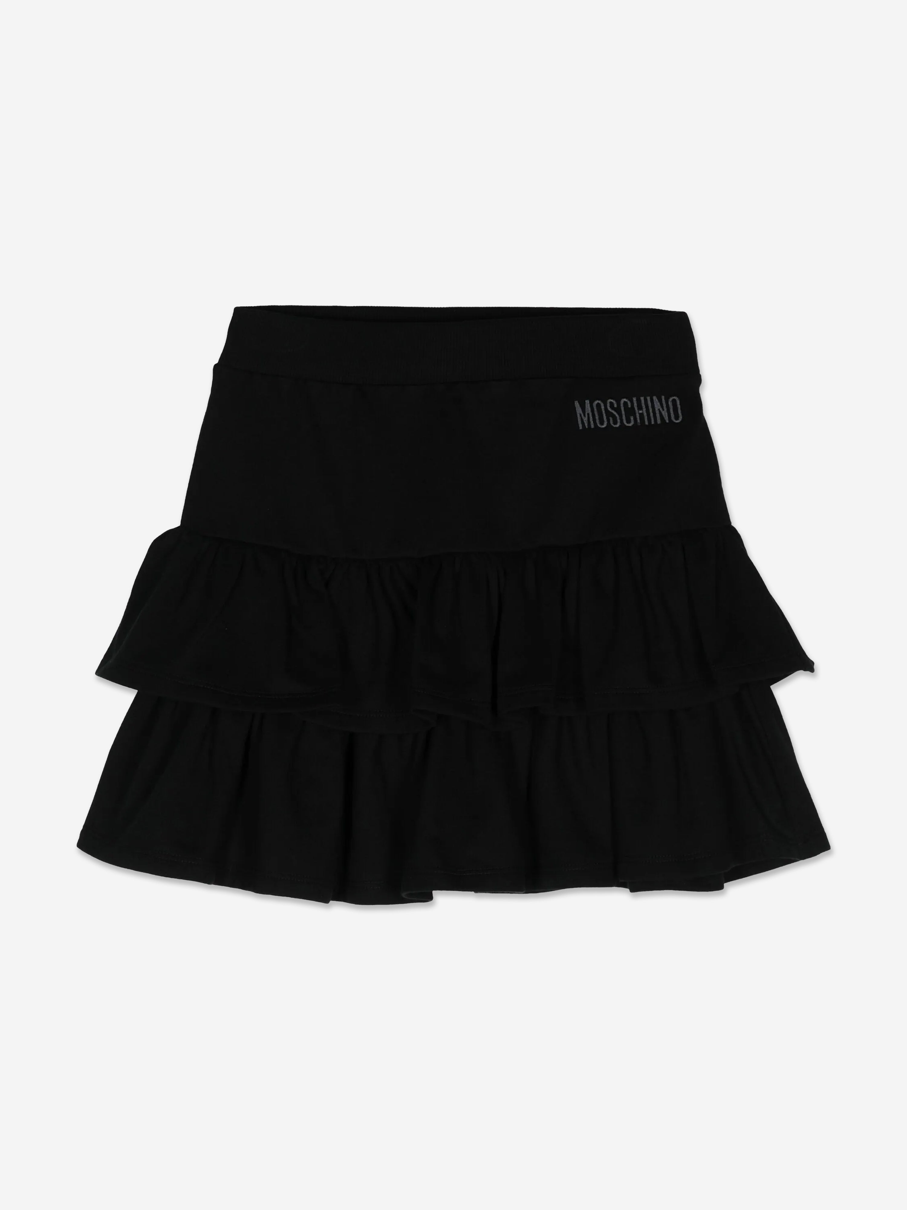 Moschino Girls Ruffle Skirt in Black Visit New Sale Online