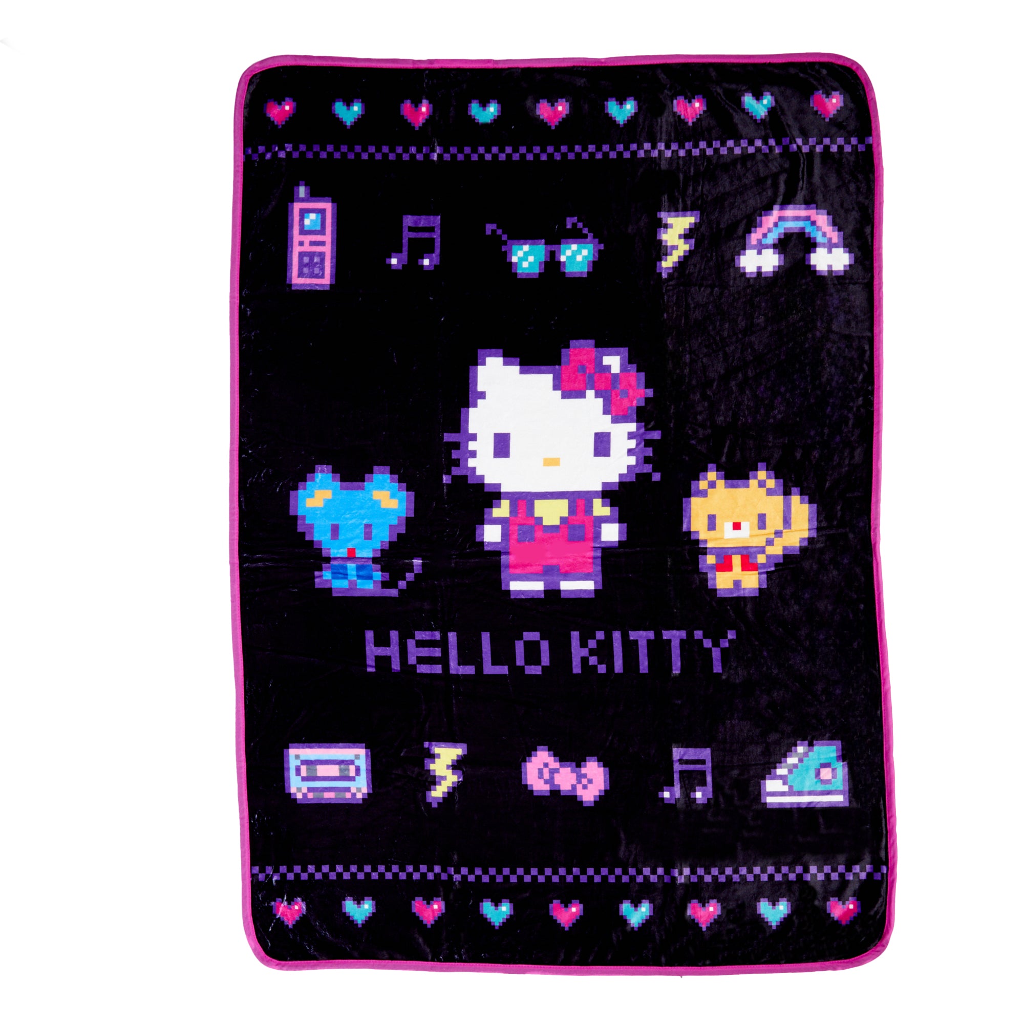 Hello Kitty Throw Blanket (Retro Pixel Series) Pay With Paypal Online