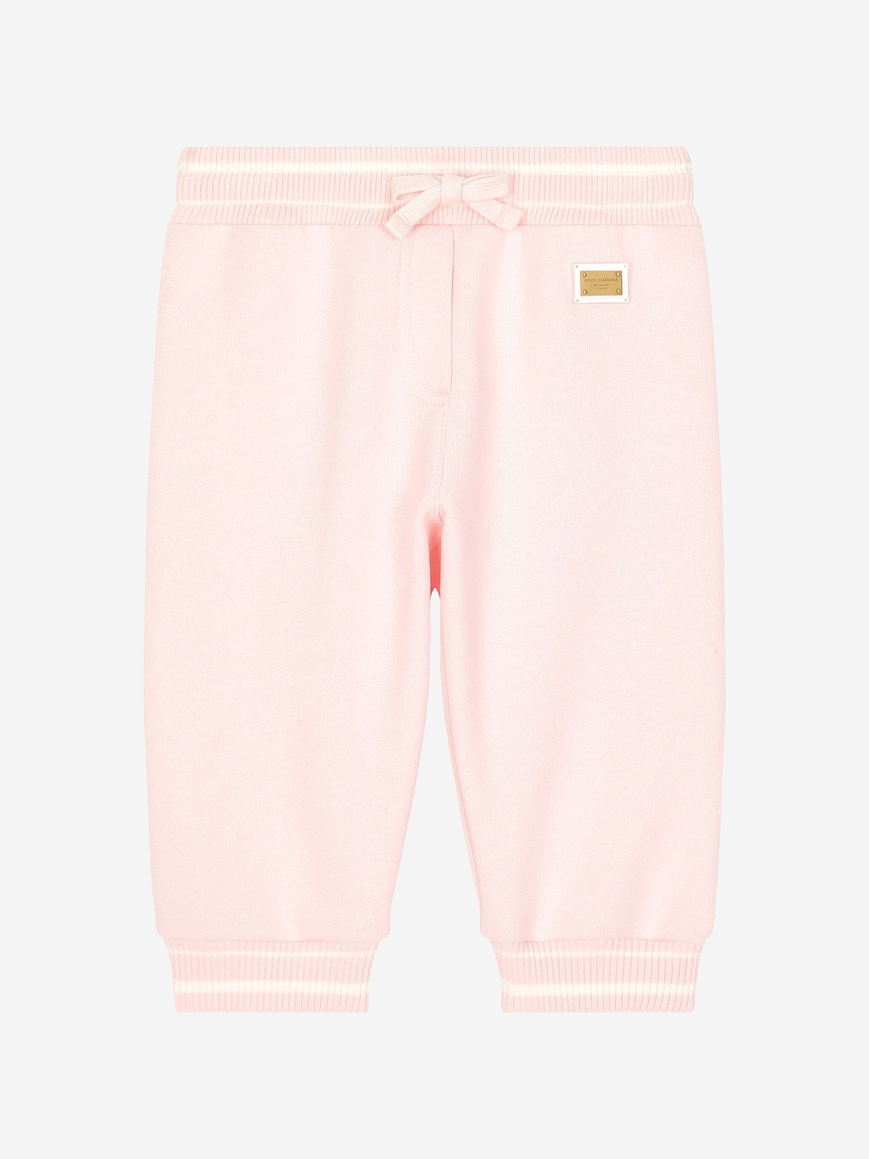 Dolce & Gabbana Baby Girls Logo Joggers in Pink Buy Cheap Great Deals