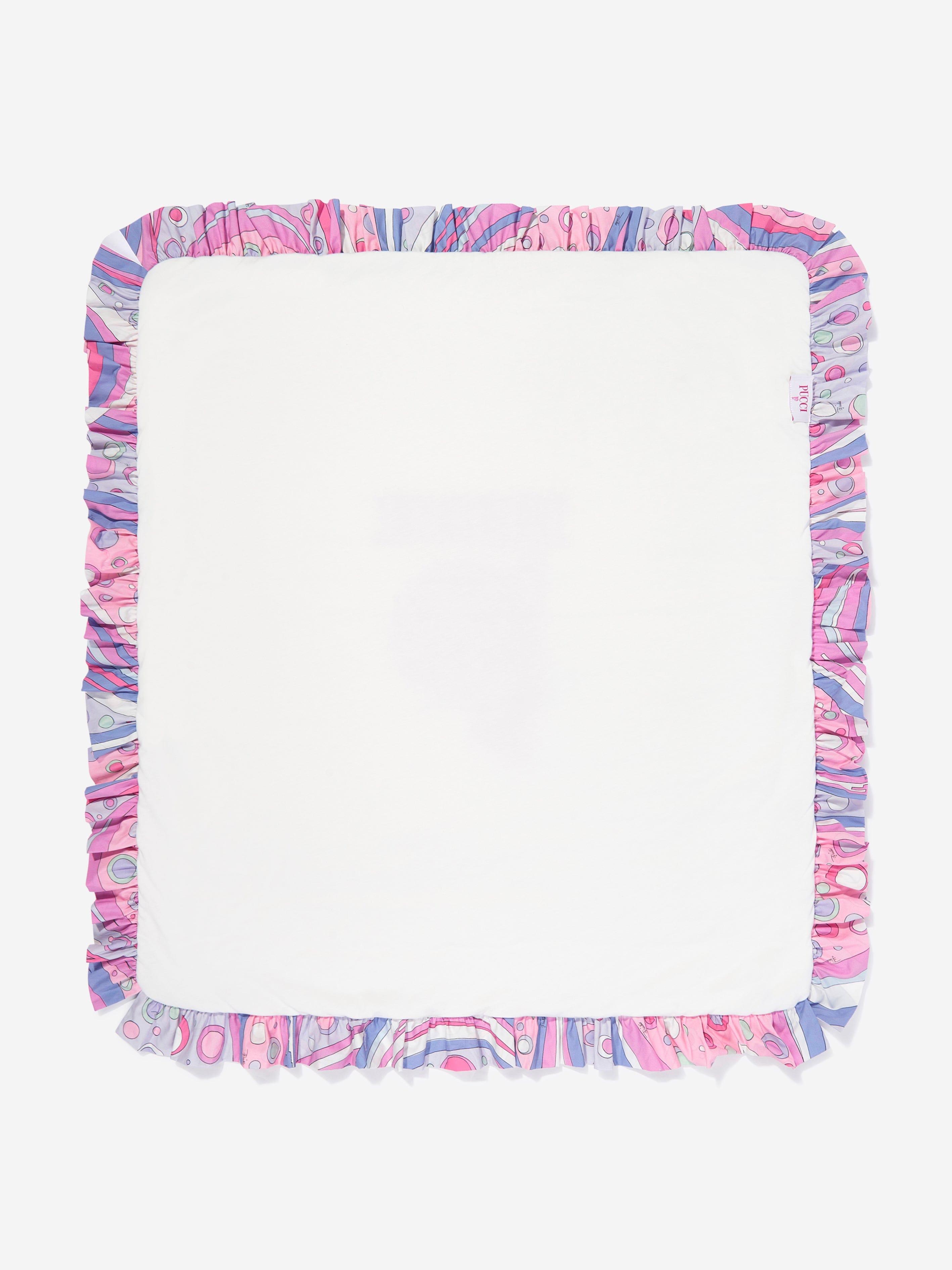 Baby Girls Logo Blanket in Ivory (88cm) Geniue Stockist For Sale