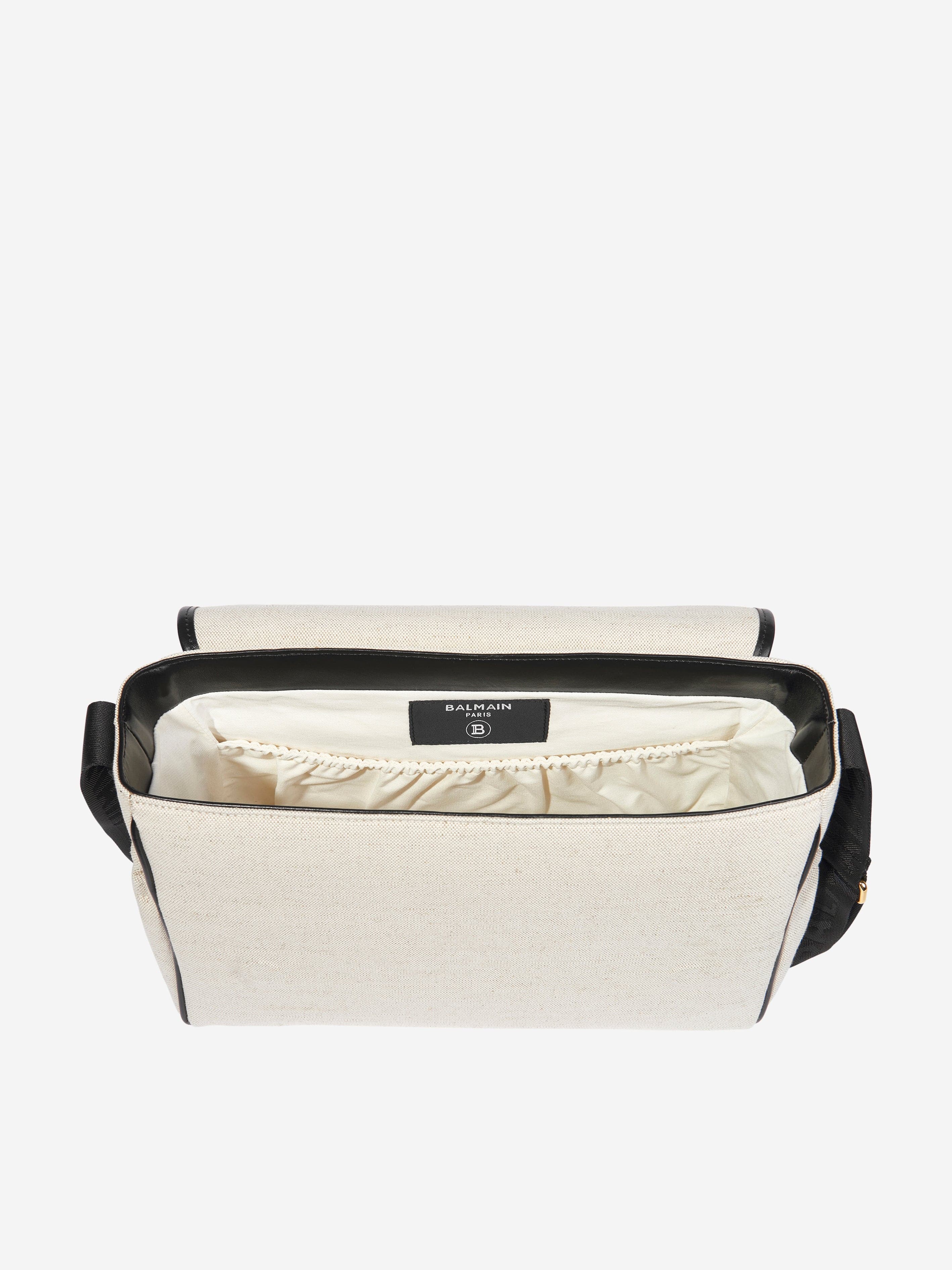 Balmain Baby Logo Changing Bag in Ivory (40cm) Clearance Pick A Best