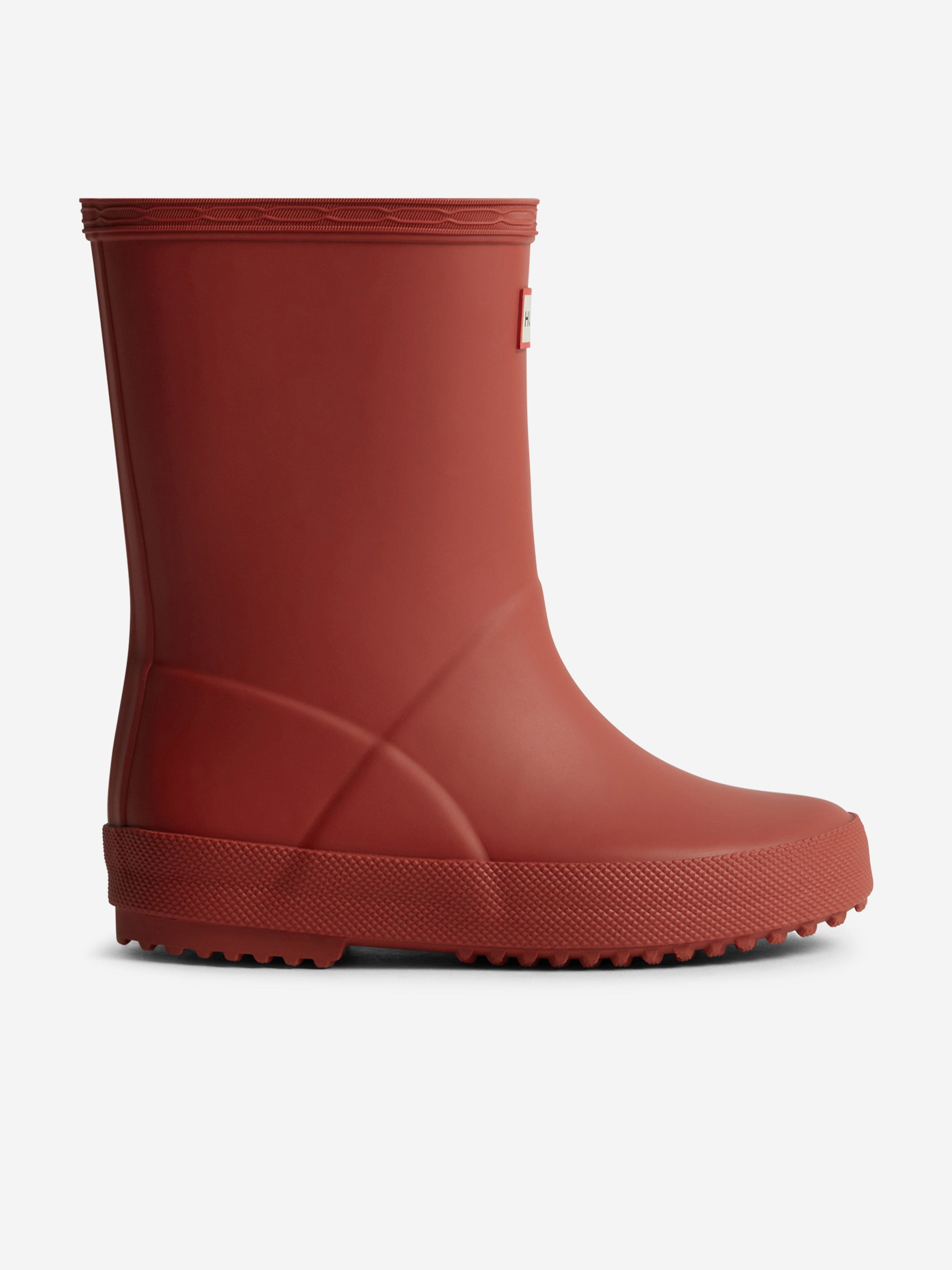Hunter Kids First Wellington Boots in Red Professional Online