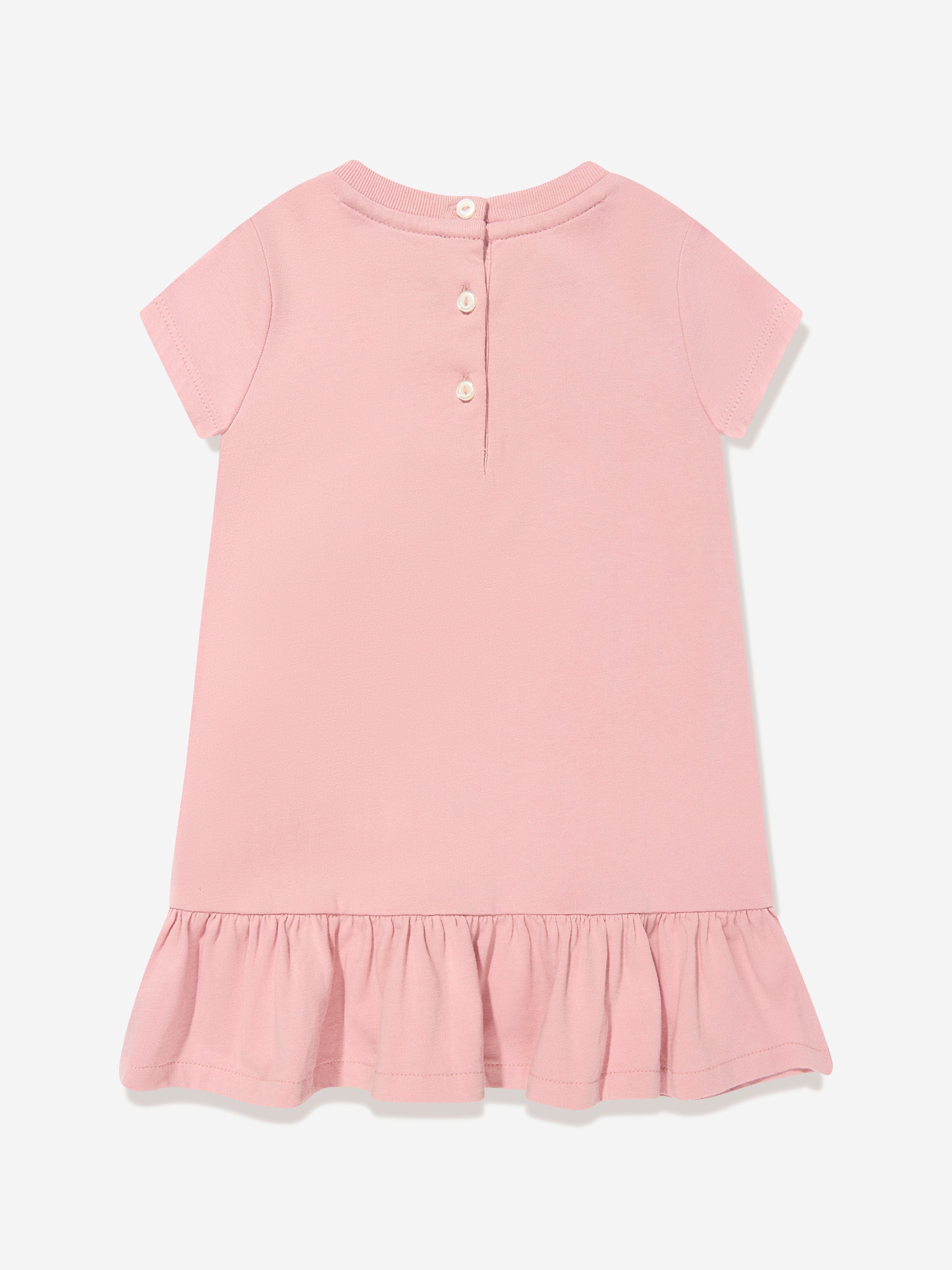 Ralph Lauren Girls Bear Jersey Dress in Pink Wholesale Pice Cheap Pice