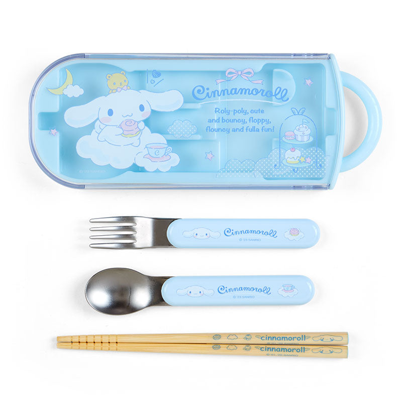 Cinnamoroll Everyday Utensil Set Trio Grey Outlet Store Online