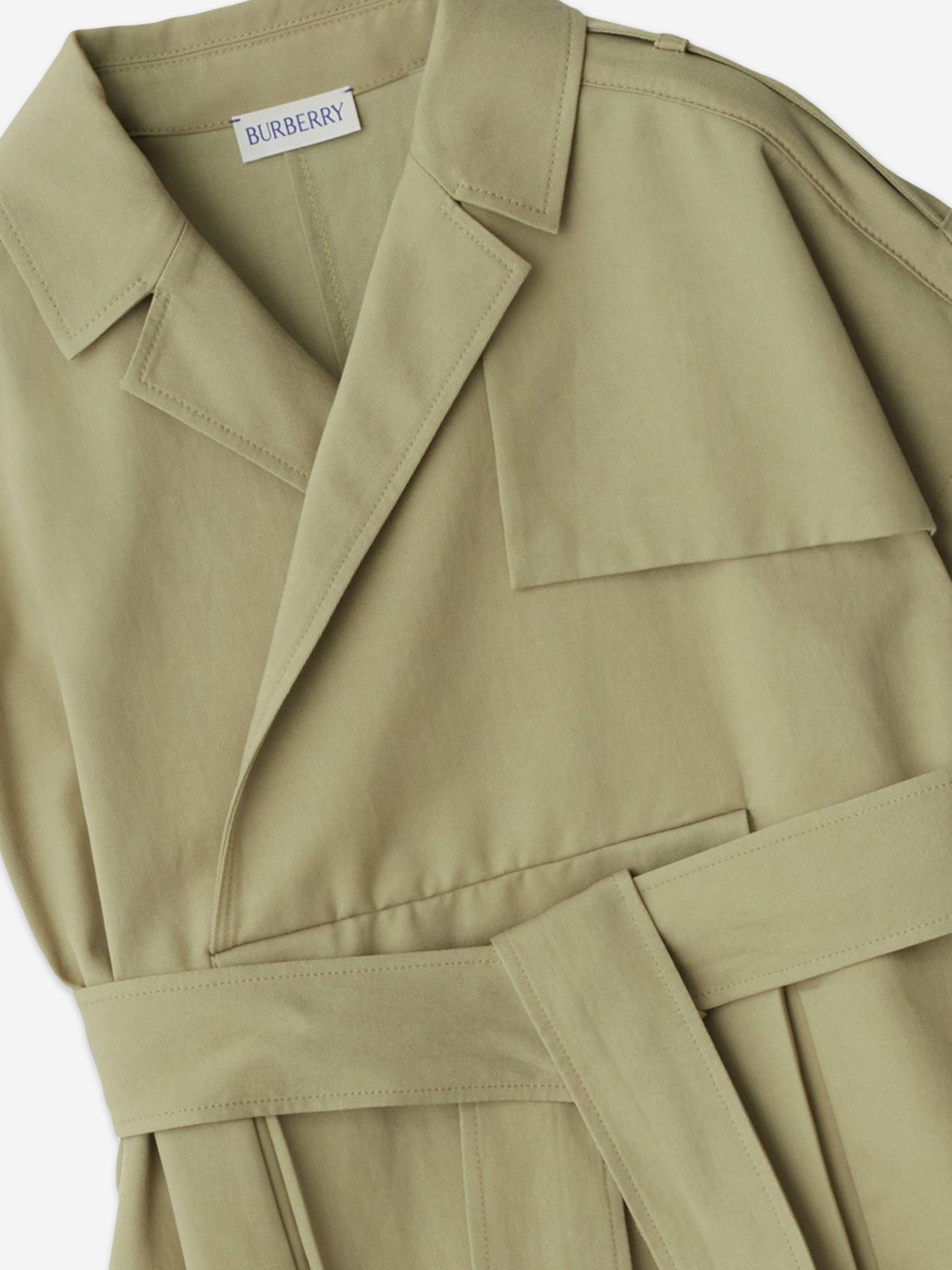 Burberry Girls Chloe Trench Dress in Green Free Shipping Tumblr