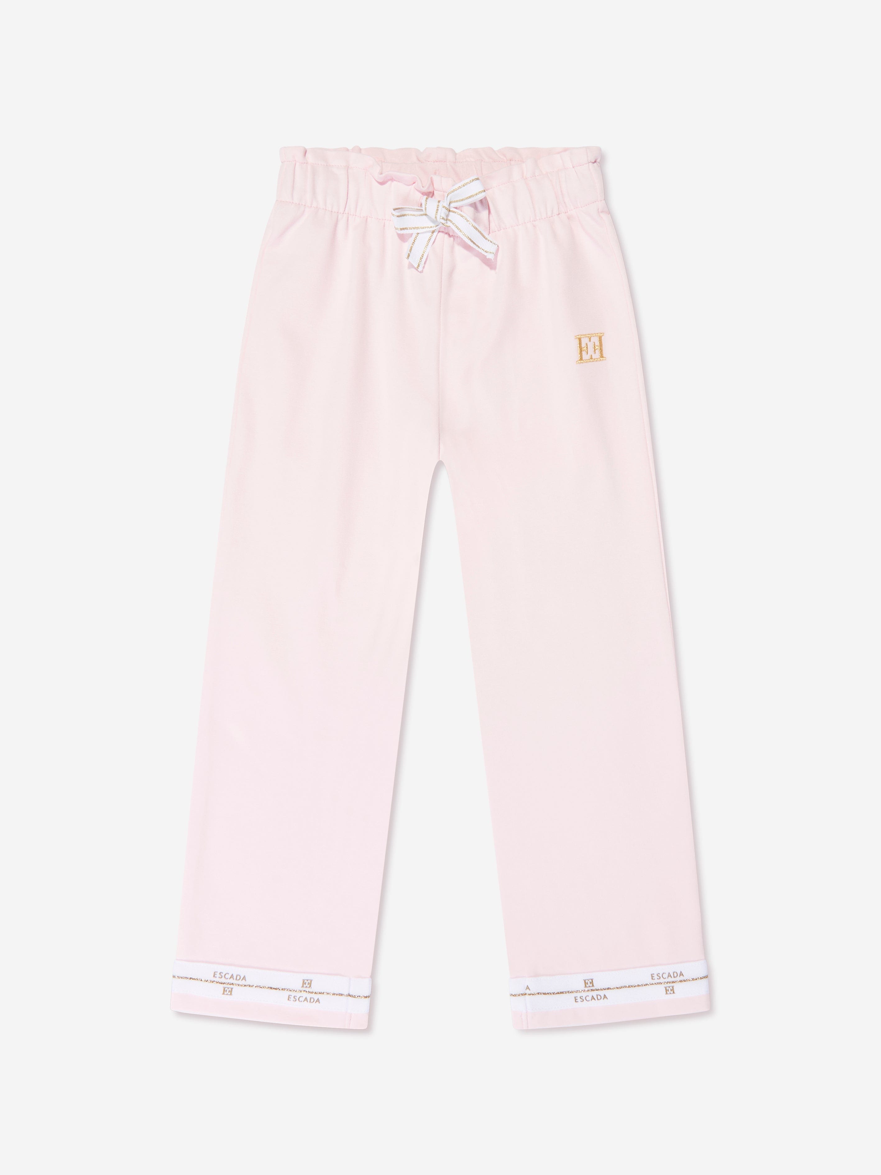 Escada Girls Logo Joggers in Pink Amazon Online