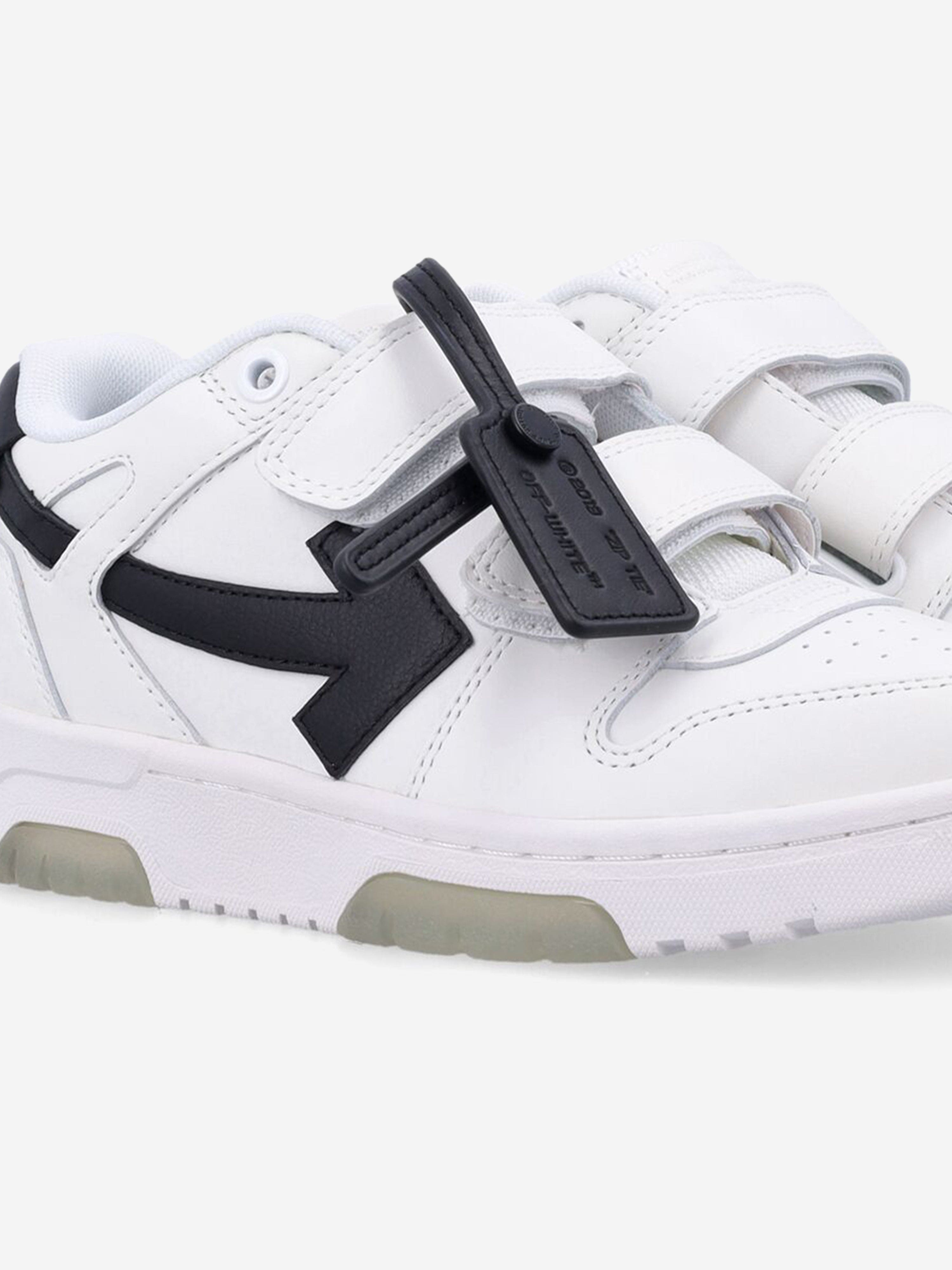 Off-White Kids Out Of Office Straps Trainers in White Discount Free Shipping