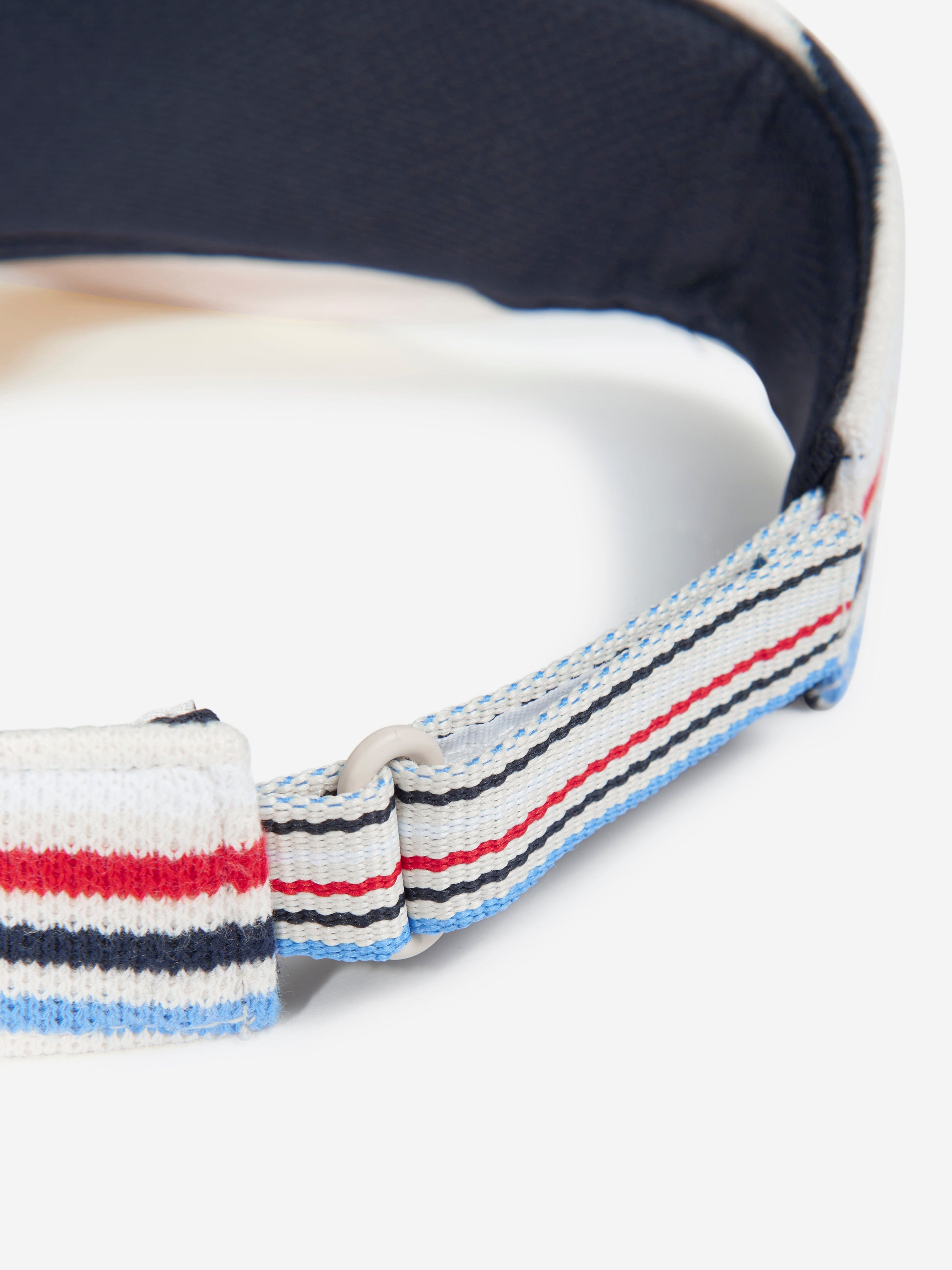 Tommy Hilfiger Kids Track Club Visor in White Buy Cheap Factory Outlet