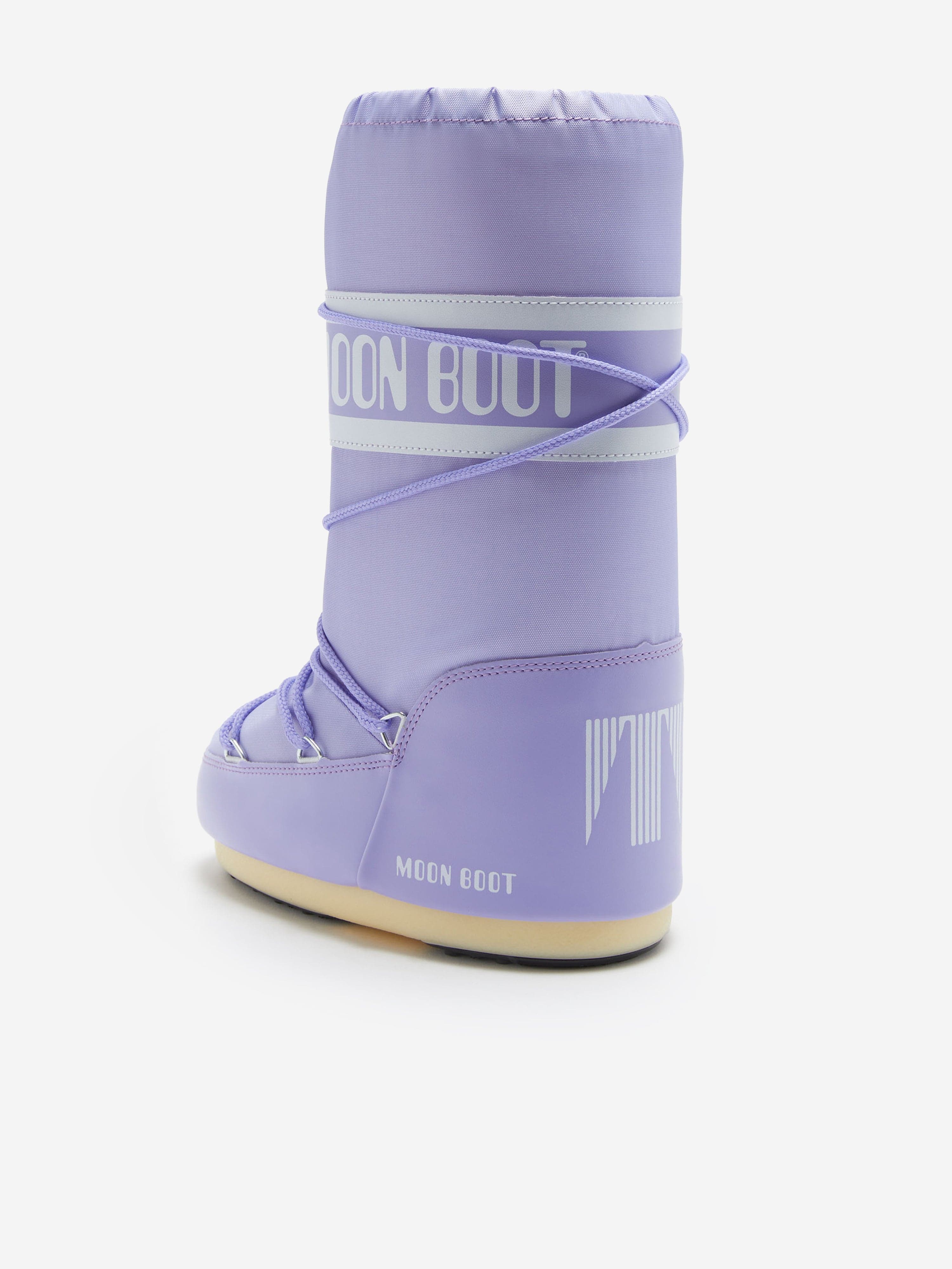 Moon Boot Girls Icon Boots in Purple Cheap Sale Excellent