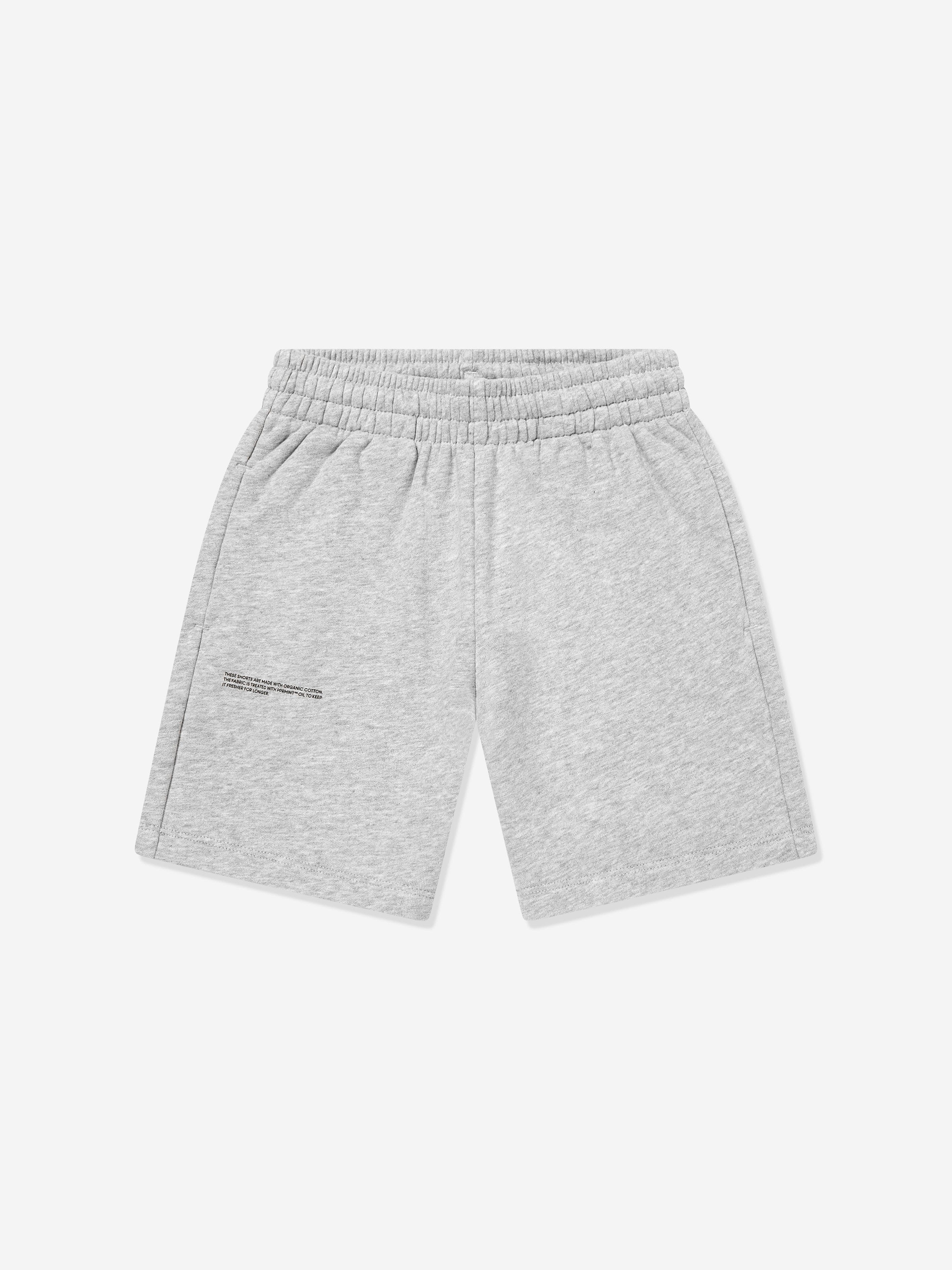 PANGAIA Kids 365 Midweight Long Shorts in Grey Sale Reliable
