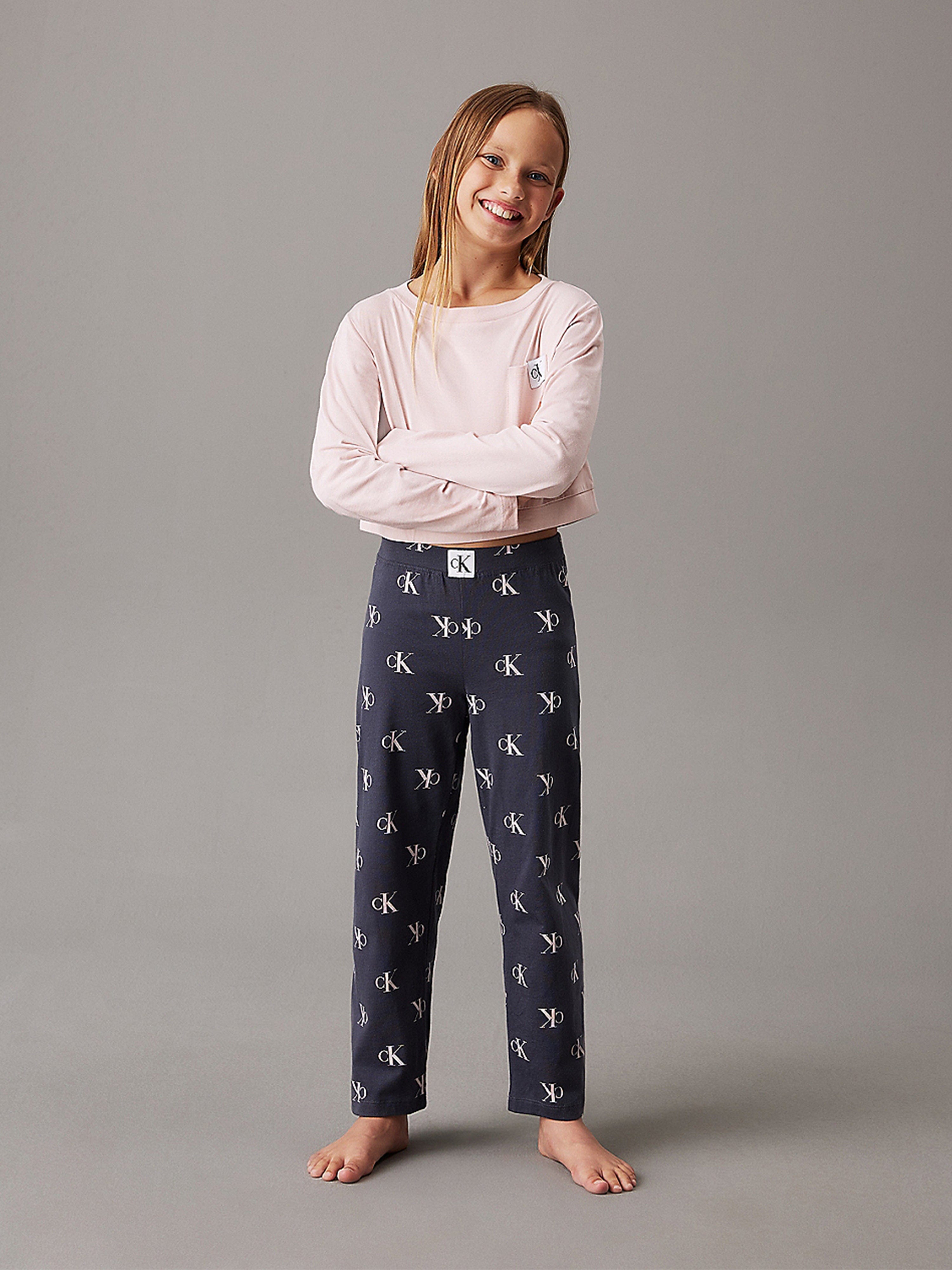 Calvin Klein Girls Pyjama Set in Multicolour Cheap Pice Buy Discount