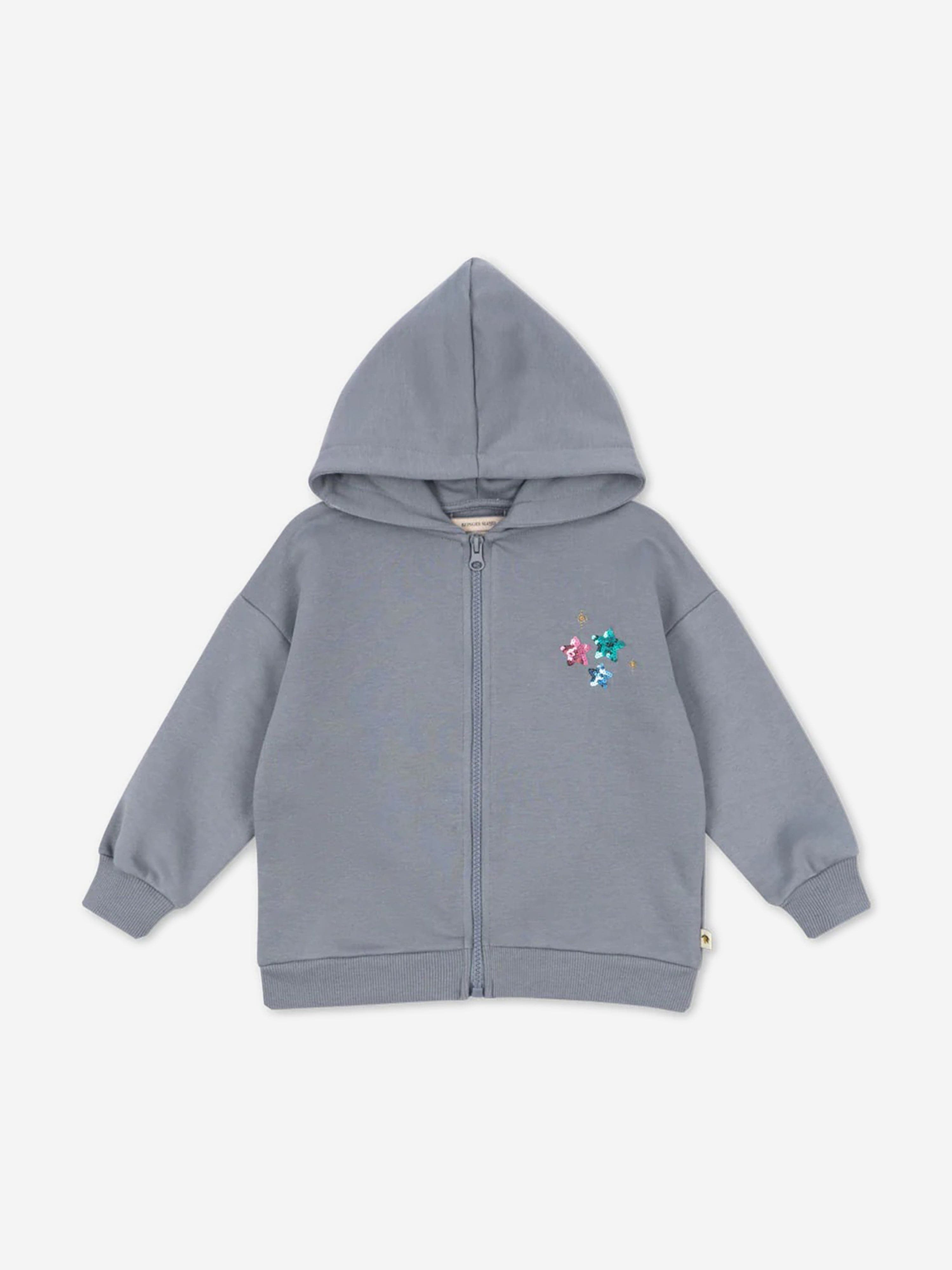 Konges Sljd Girls Lou Sequins Hoodie in Blue Pices Cheap Pice