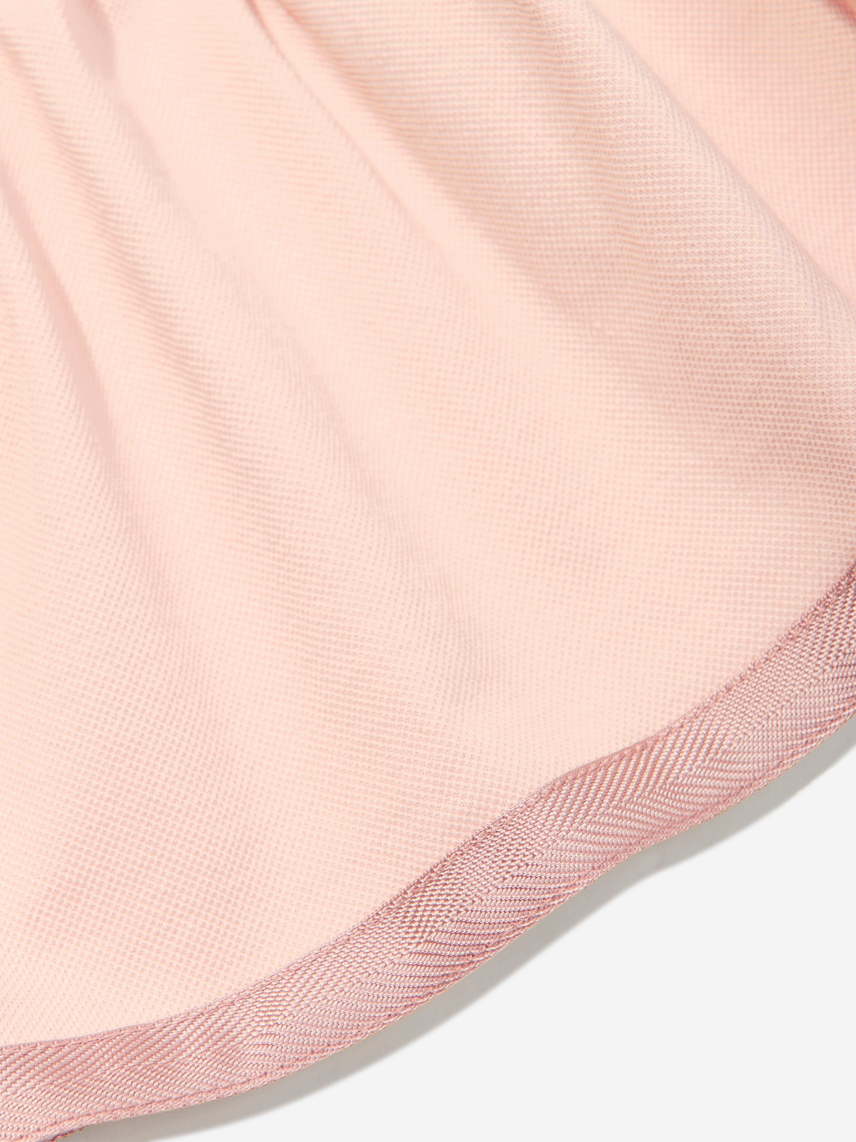Moncler Enfant Girls Logo Polo Dress in Pink Buy Cheap Fake