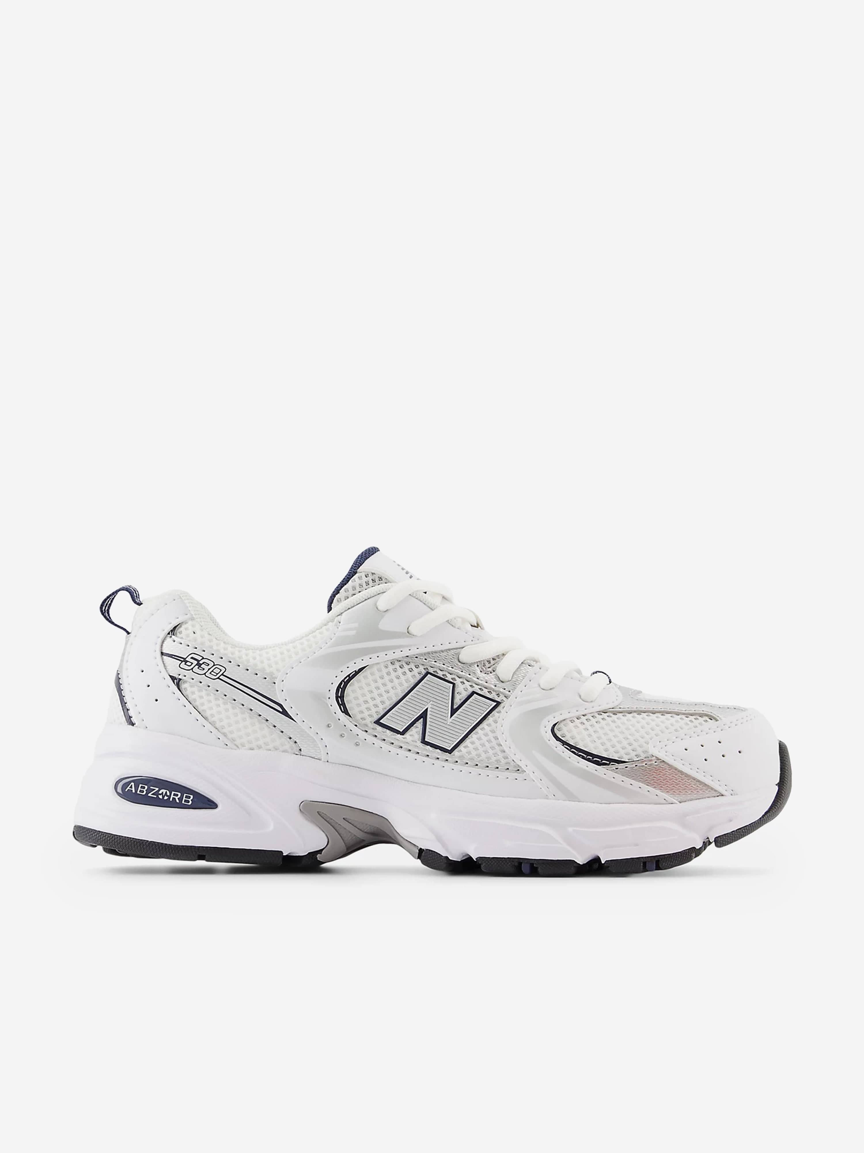 Kids 530 Trainers in White Finishline For Sale