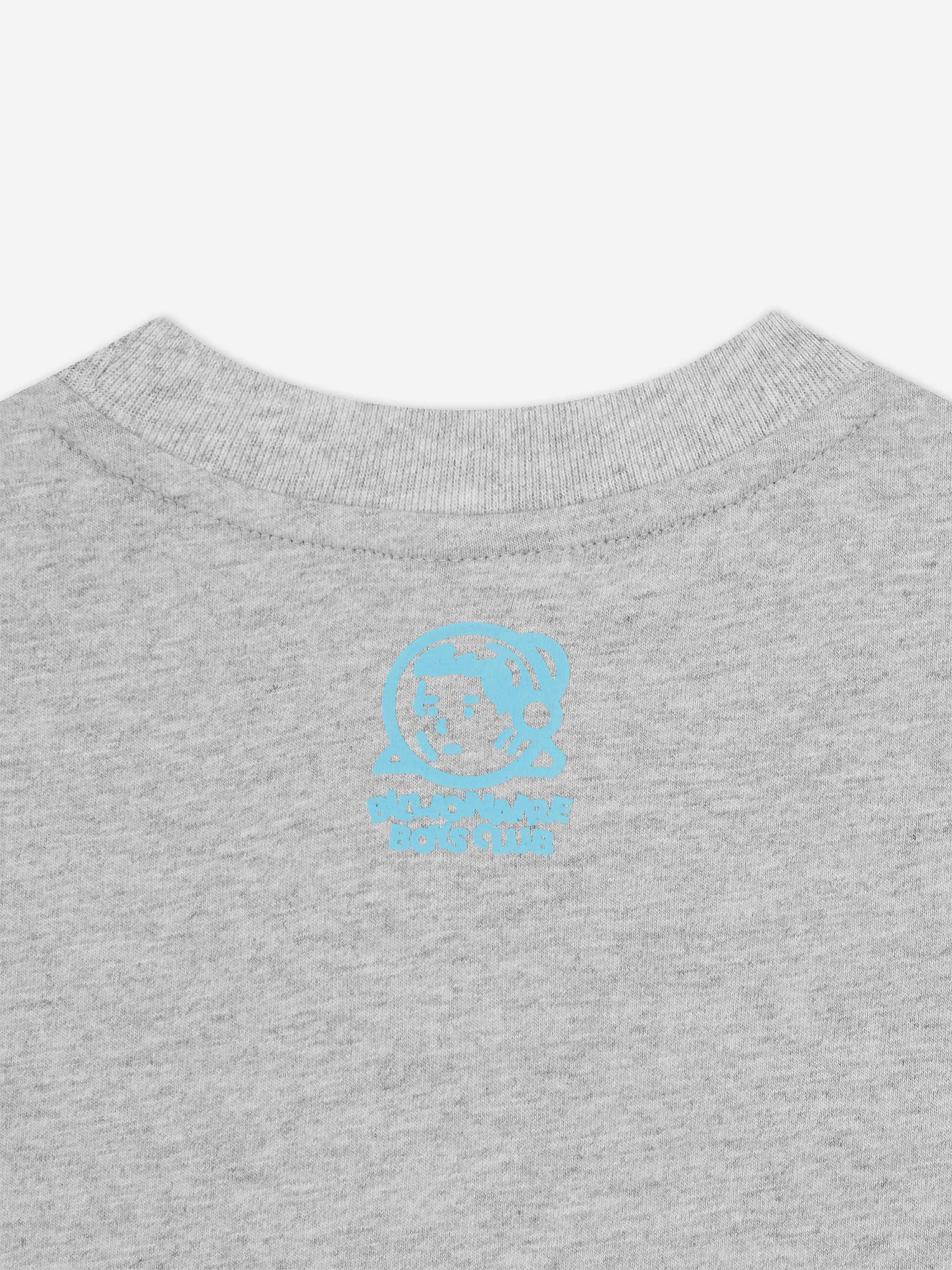 Billionaire Boys Club Kids Robot Arch Logo T-Shirt in Grey Free Shipping Release Dates