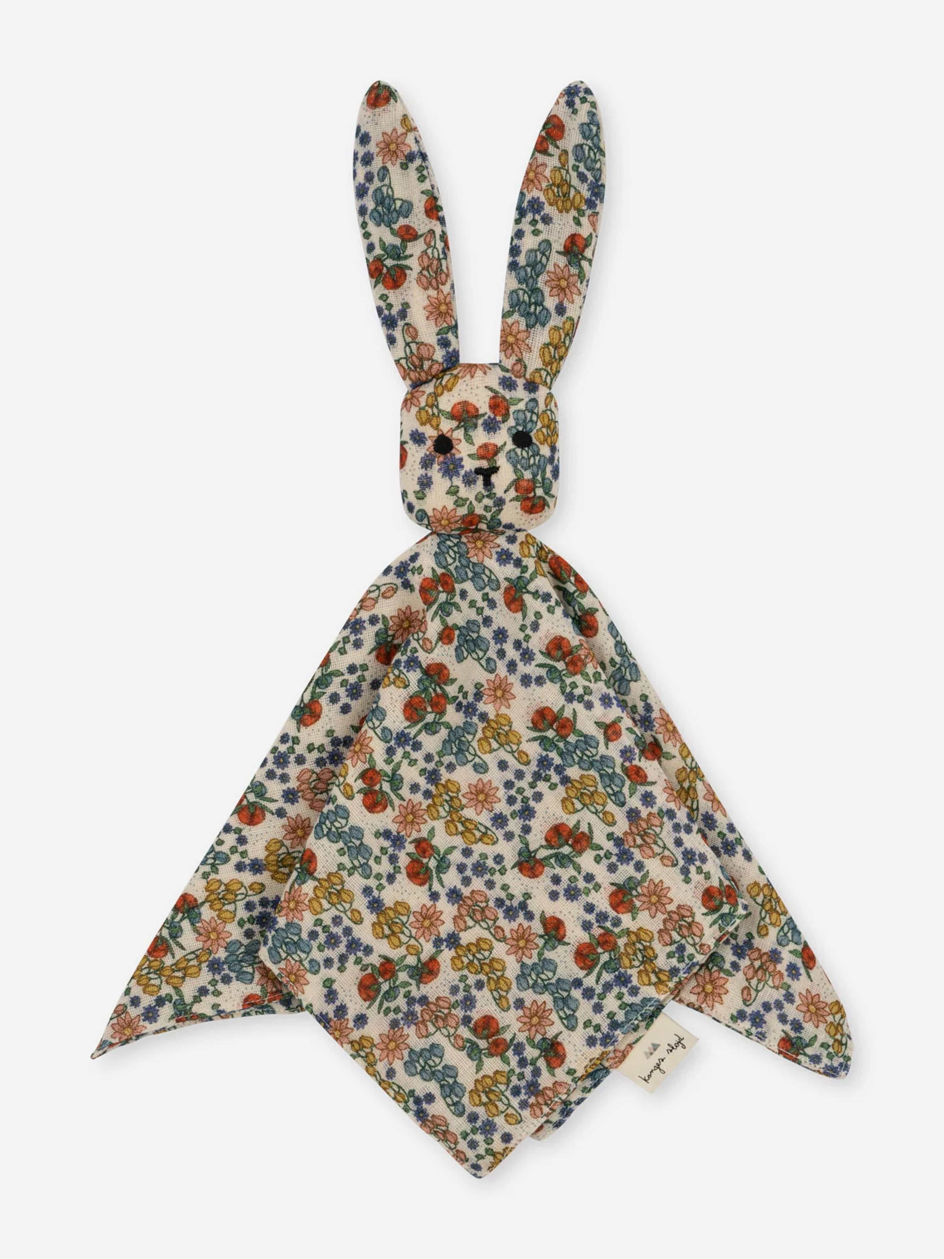 Konges Sljd Baby Sleepy Rabbit Comforter in Multicolour (33.5cm) Cheap Sale Brand New Unisex