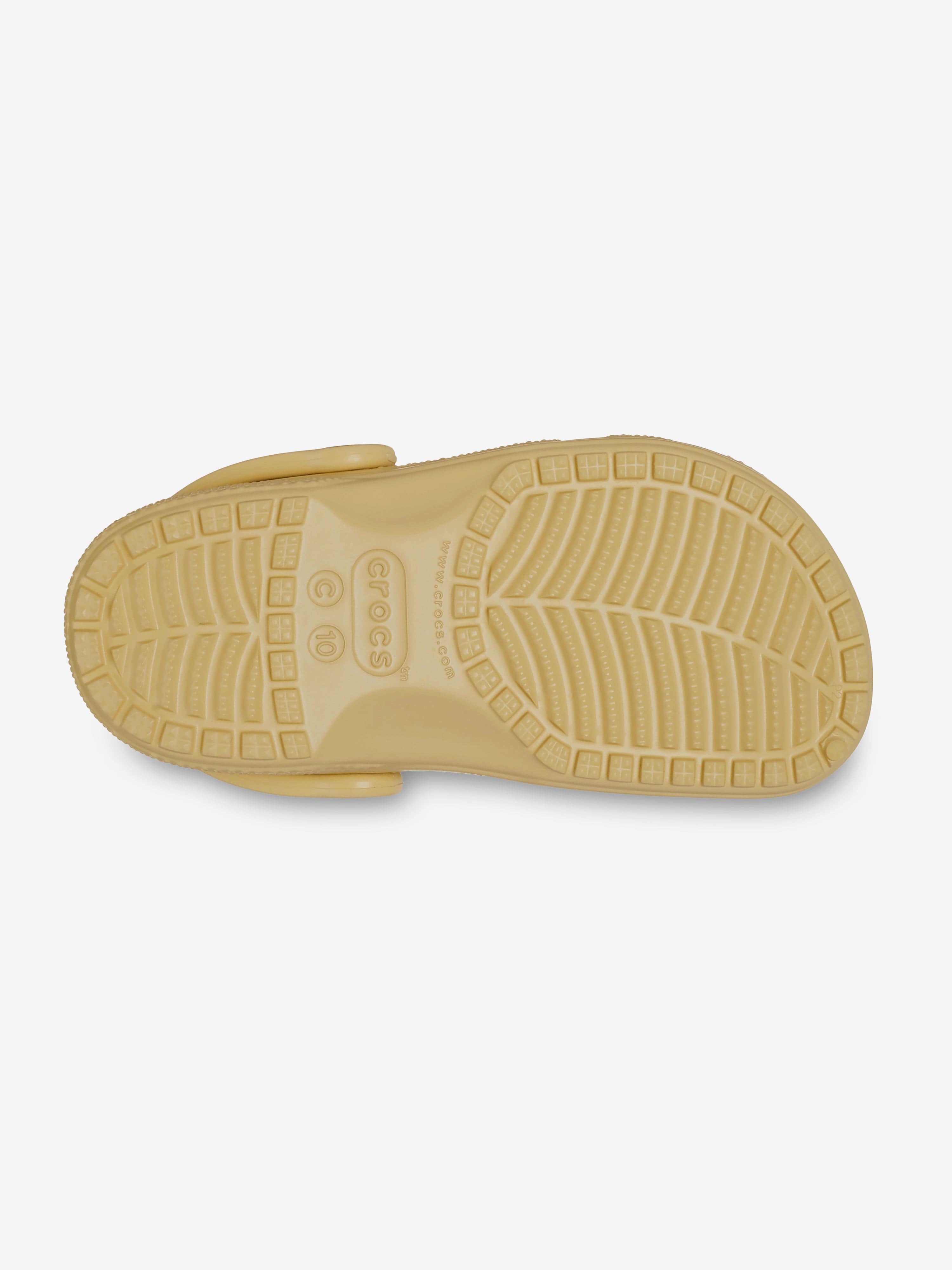 Crocs Kids Classic Clogs in Beige Cheap Sale Online