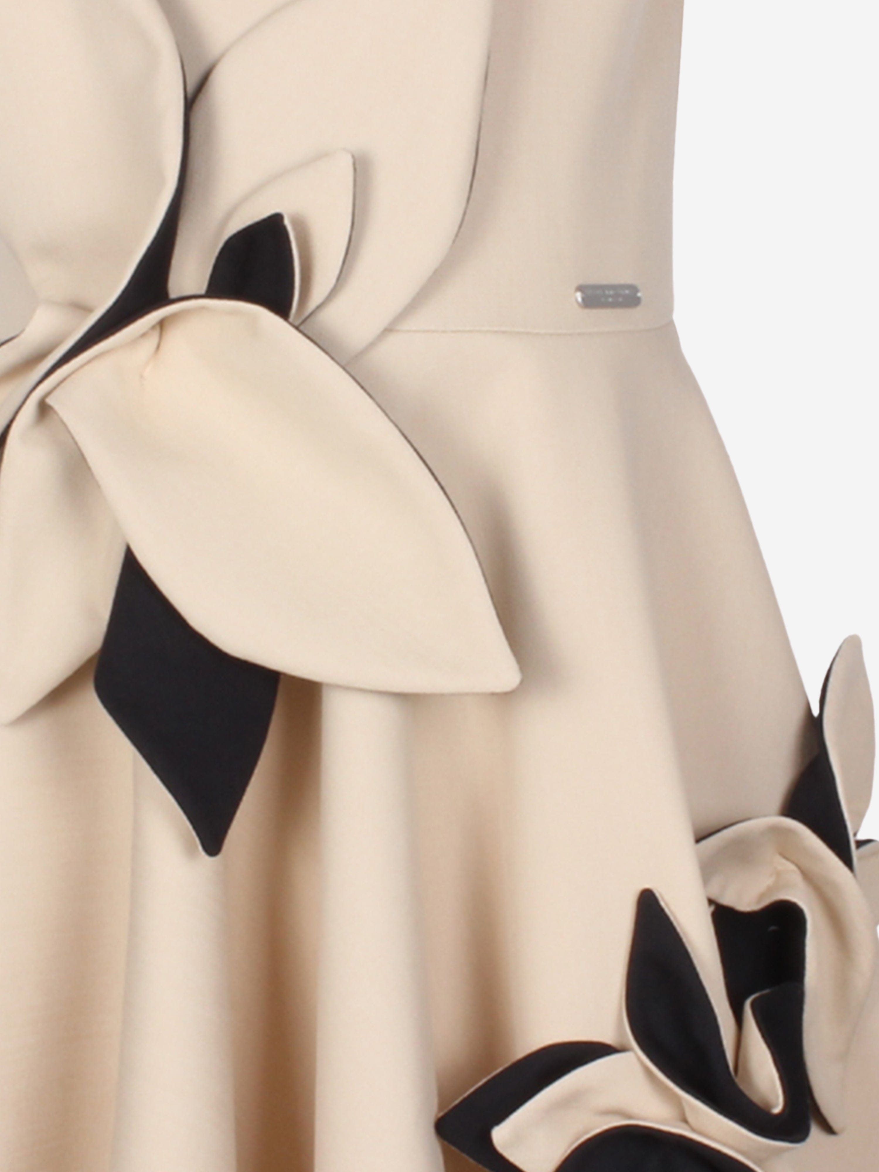 Jessie And James Girls Magnolia Sunset Flower Dress in Beige Free Shipping Exclusive