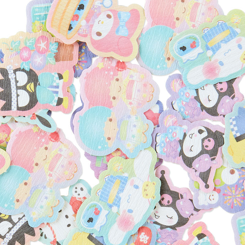 Sanrio Characters 30-Piece Summer Lantern Mini Sticker Pack Top Quality Cheap Pice