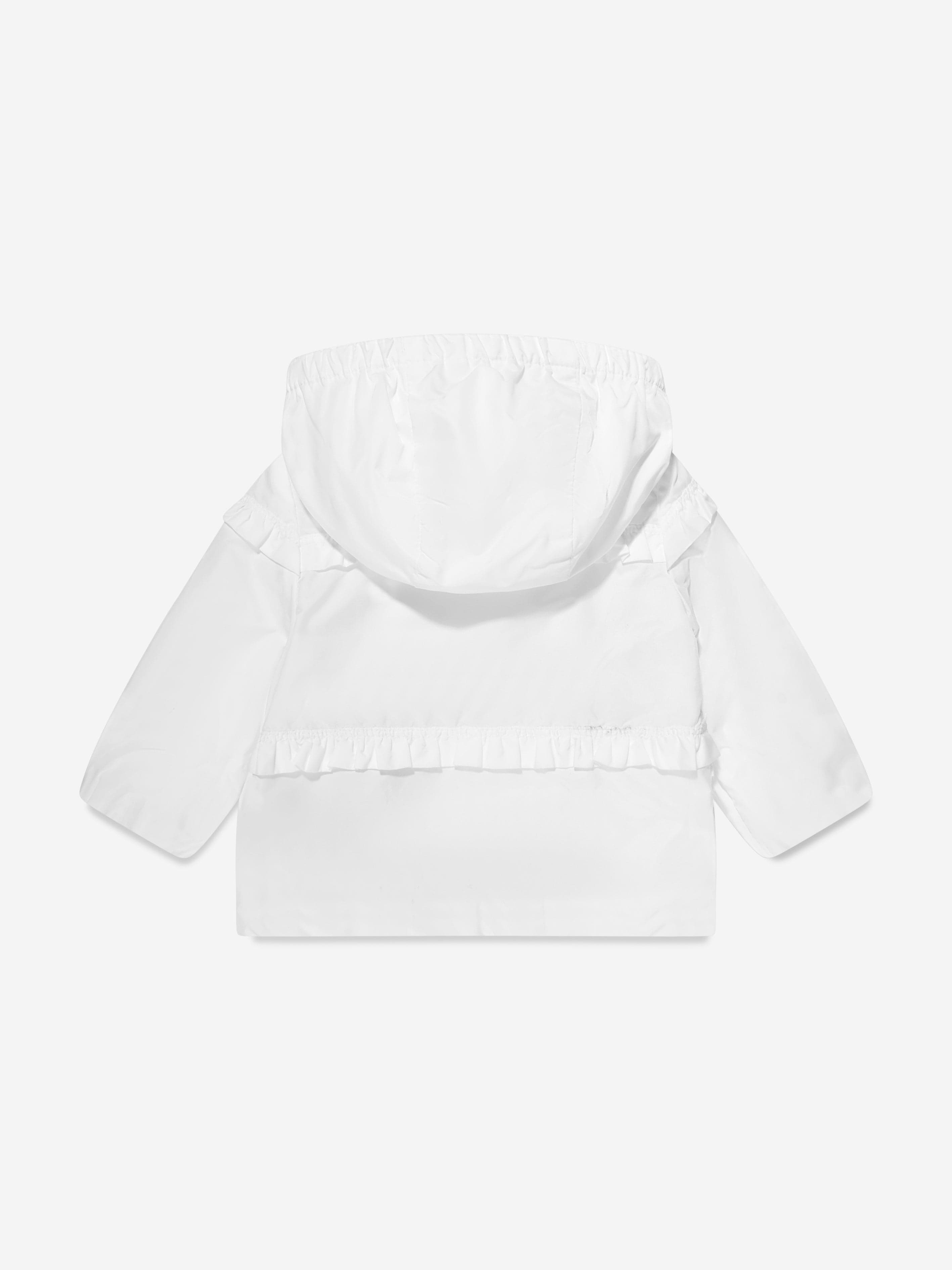Moncler Enfant Baby Girls Hiti Jacket in White Release Dates Sale Online