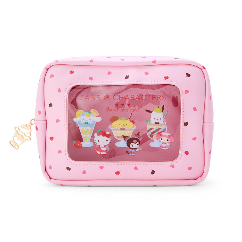 Sanrio Characters Zipper Pouch (Parfait Shop Series) Cheap Pice Store