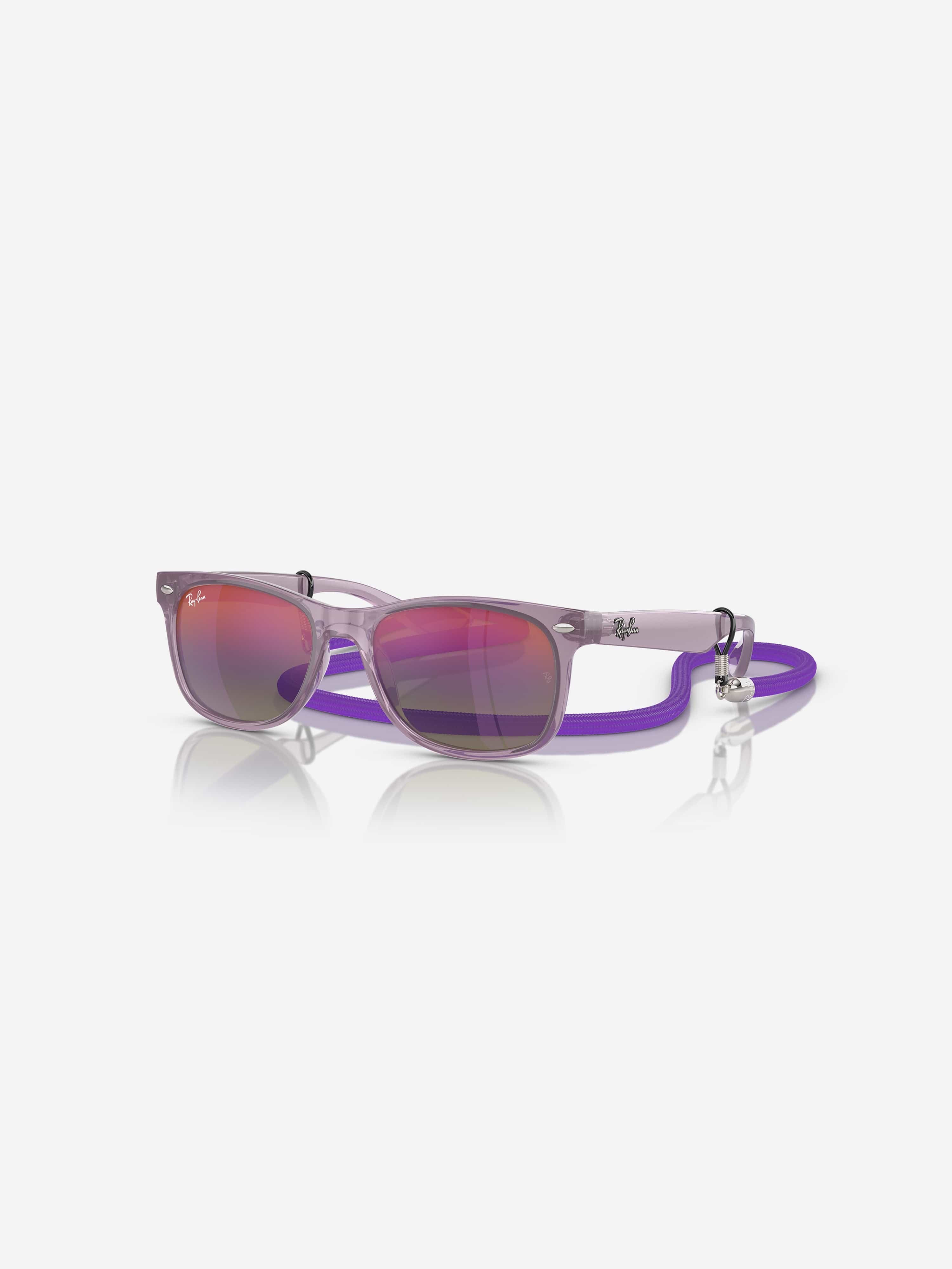 Ray-Ban Girls Wayfarer Sunglasses in Purple Cheapest Online