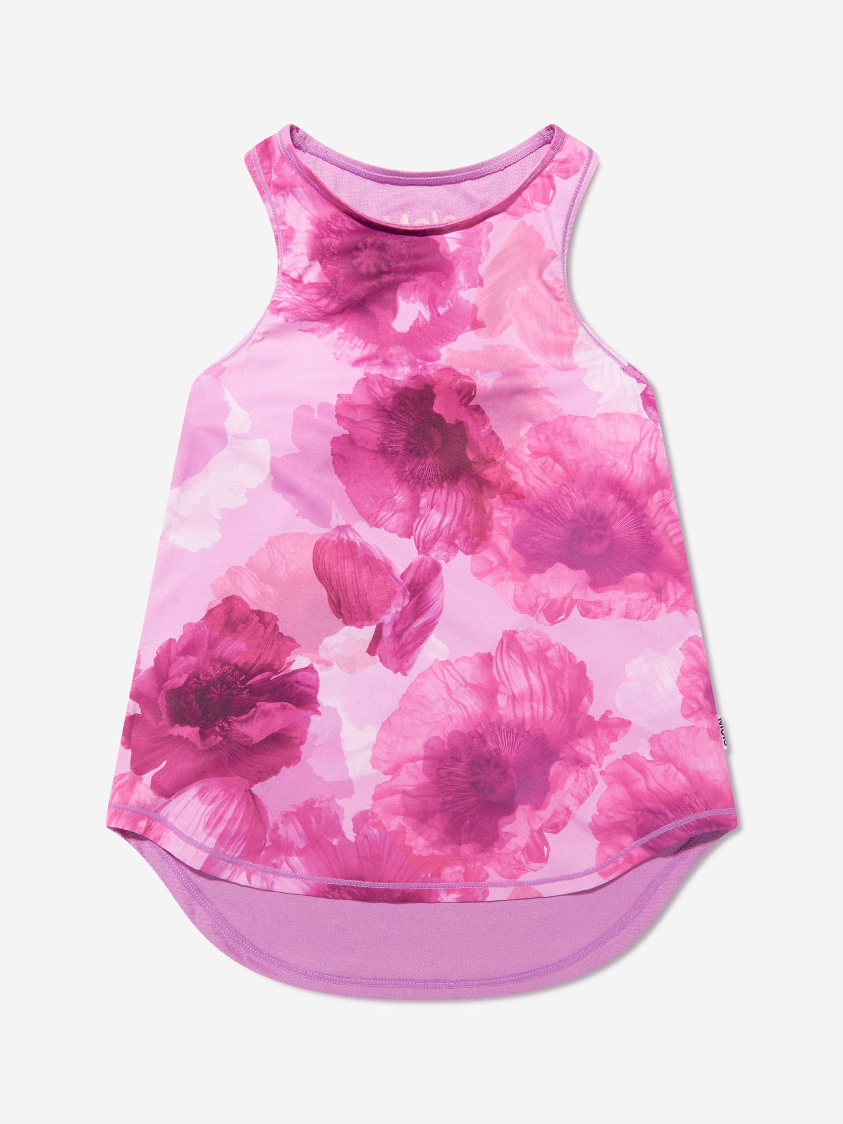 Molo Girls Floral Oriana Sports Vest Top In Pink Outlet Cheap Authentic