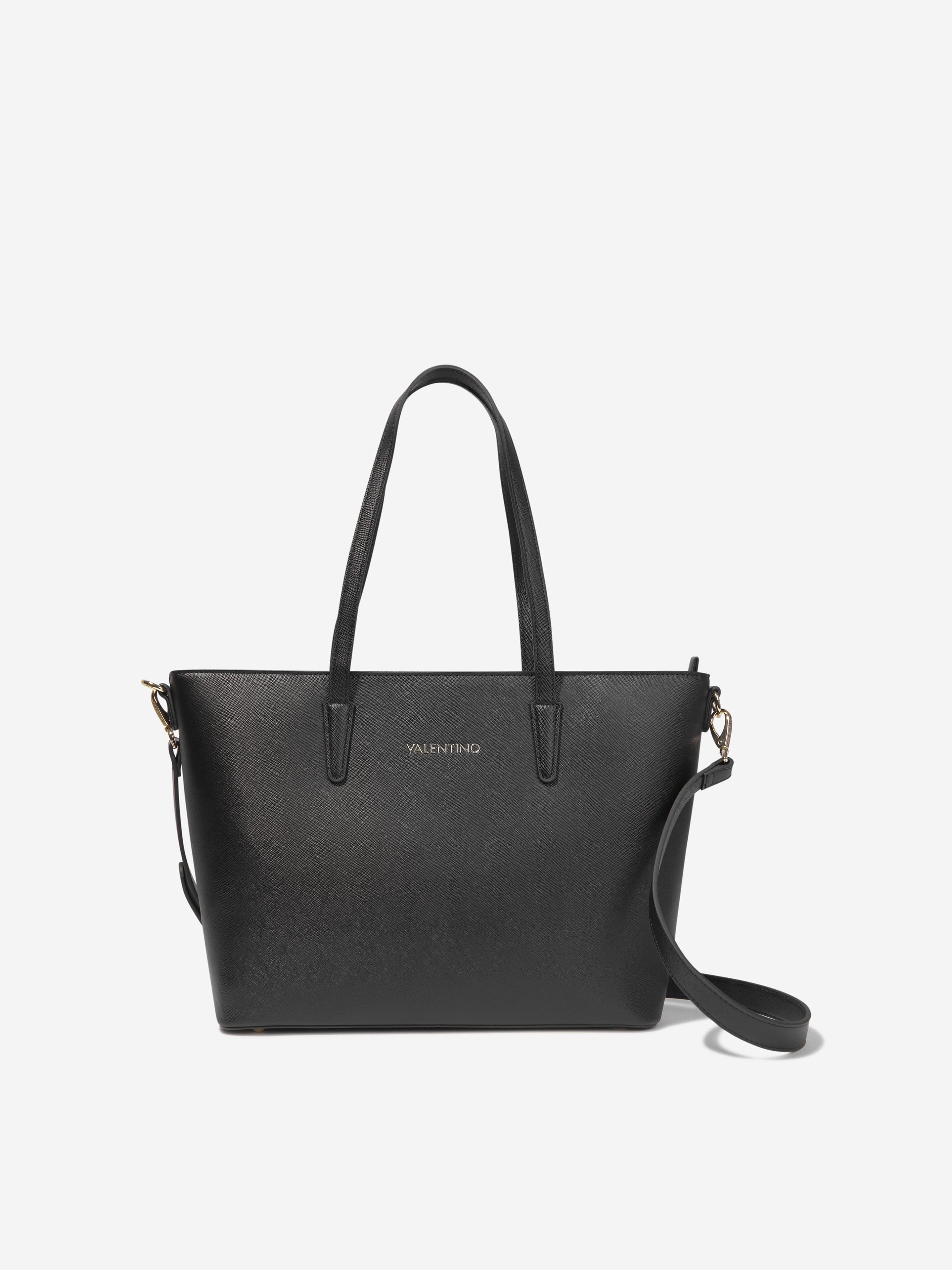 Valentino Girls Zero Shopping Bag in Black (W: 10cm) Best Place To Buy Online