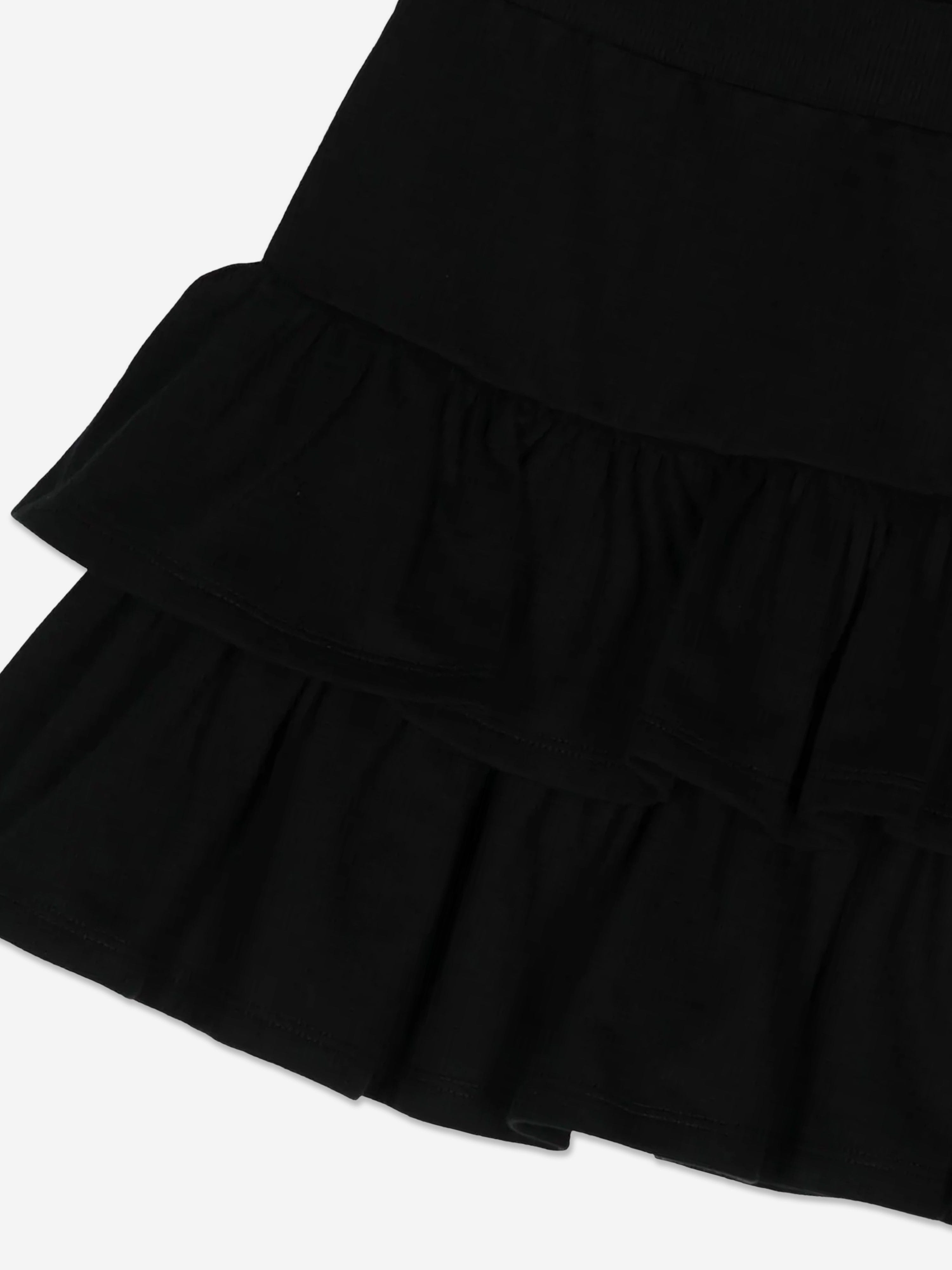 Moschino Girls Ruffle Skirt in Black Visit New Sale Online
