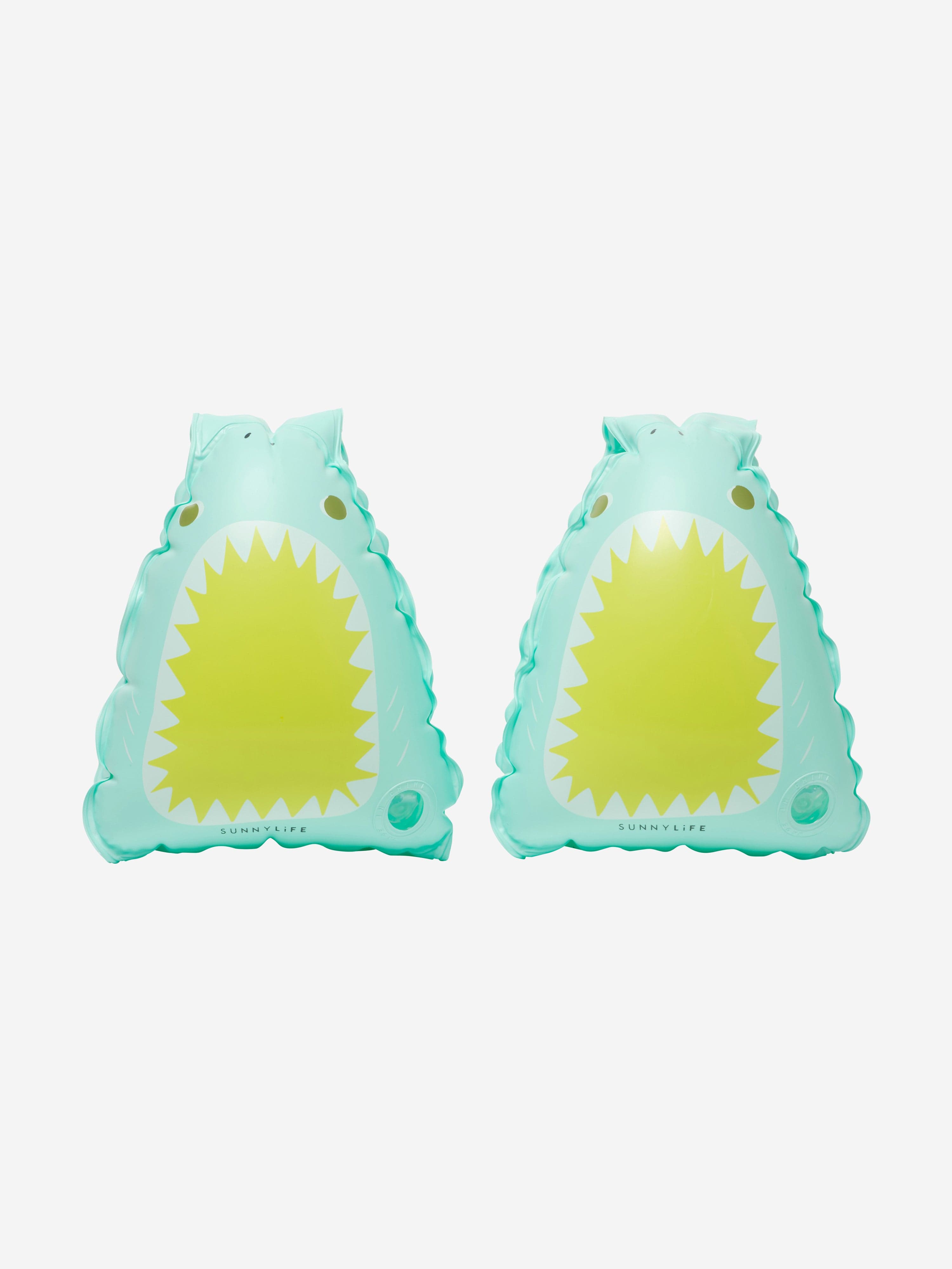 Sunnylife Kids Salty the Shark Float Bands in Green (22cm) Cheap Sale Eastbay