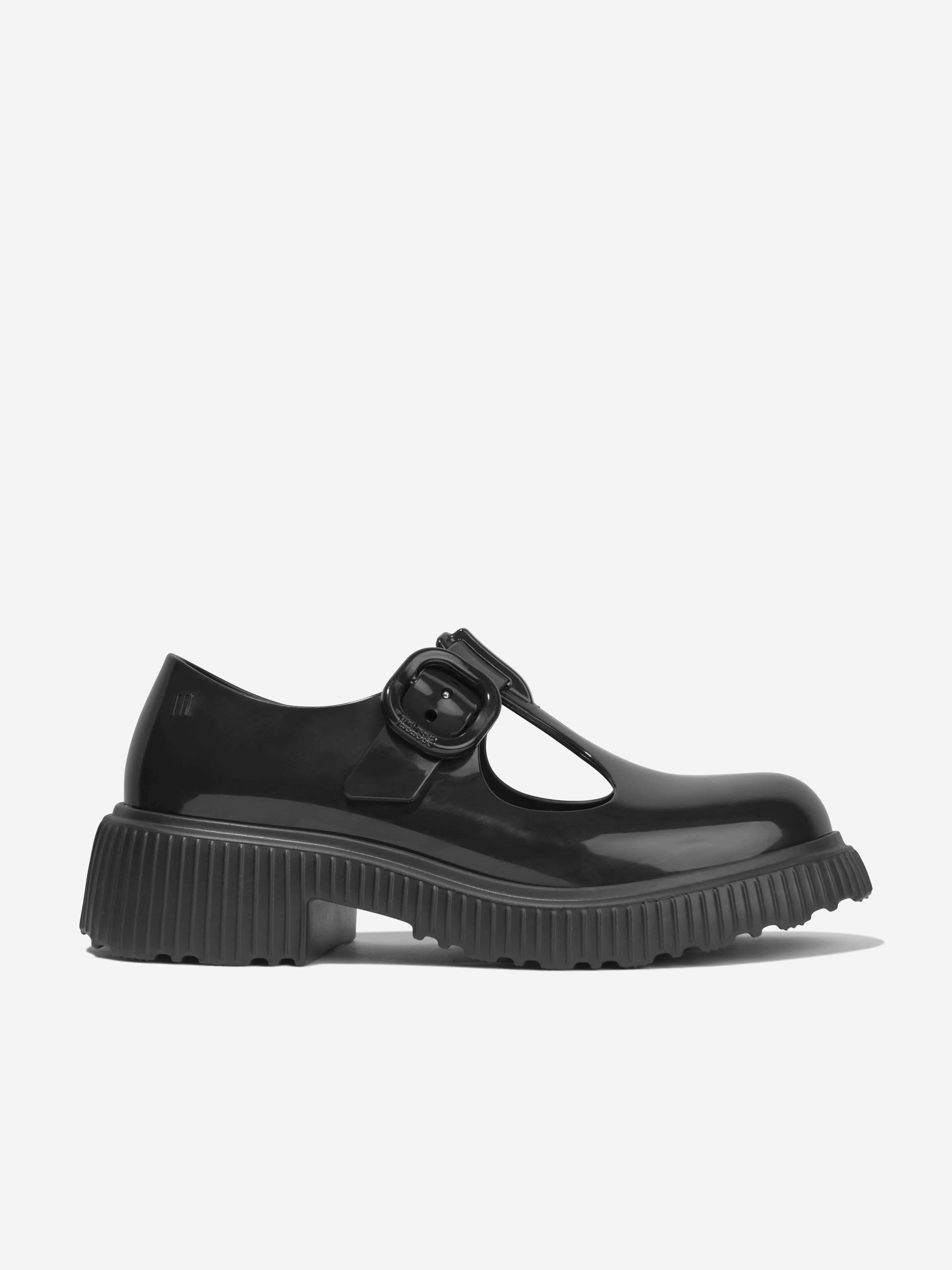 Mini Melissa Girls Jackie T-Bar Jelly Shoes in Black Sale Amazing Pice
