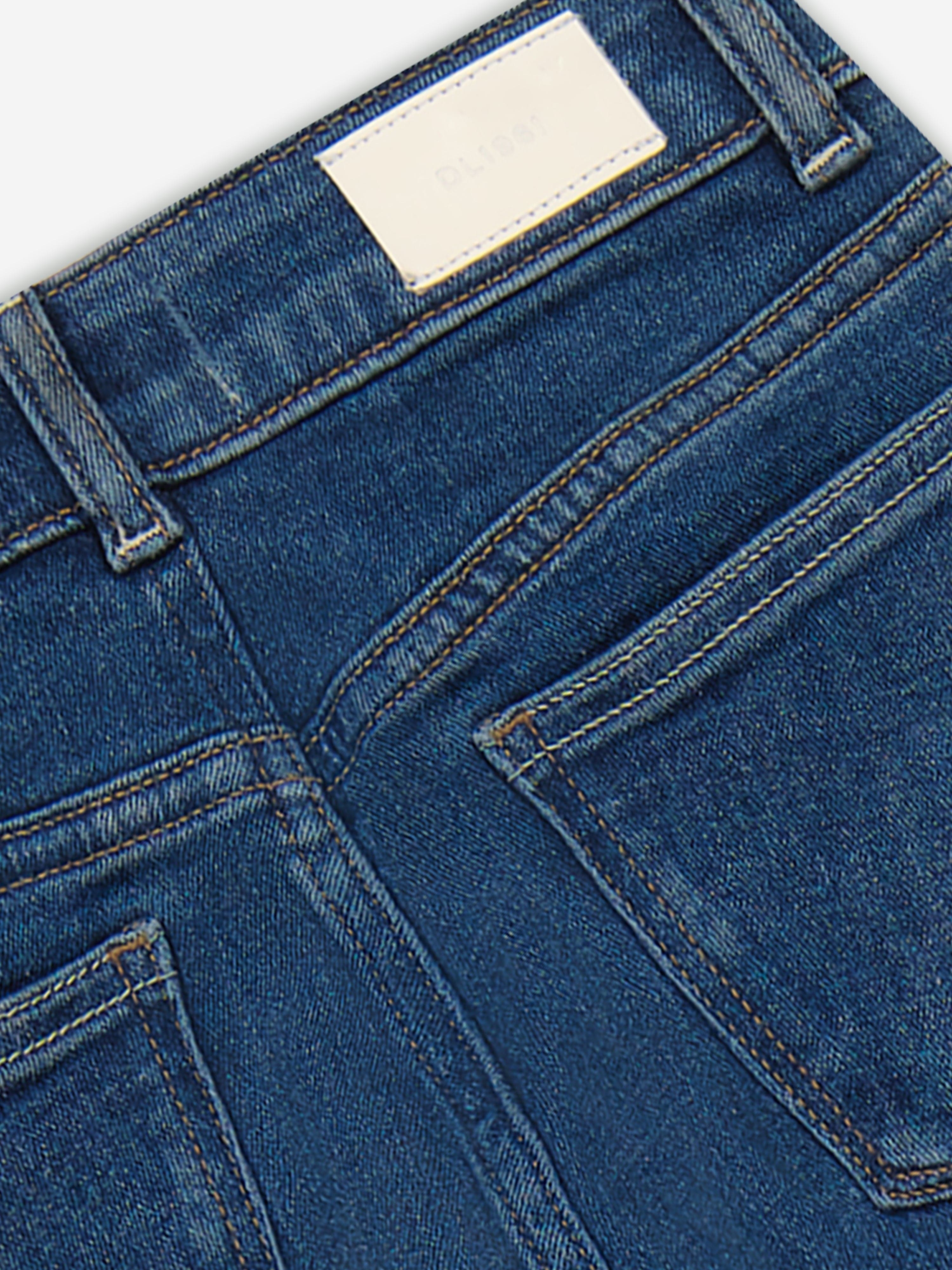 DL1961 Girls Claire High Rise Bootcut Jeans in Blue Cheap Very Cheap
