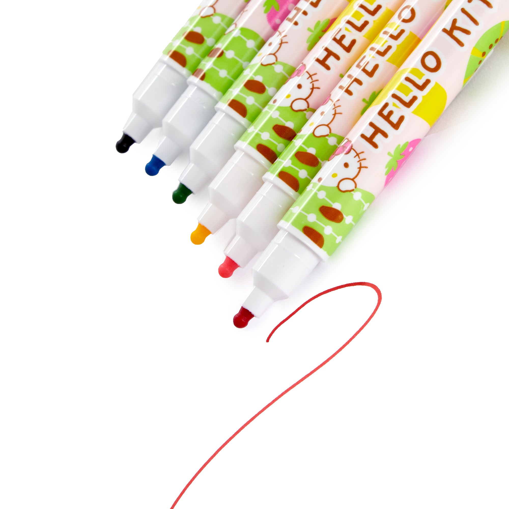 Hello Kitty Fruit Scented Marker Set Extremely Cheap Pice