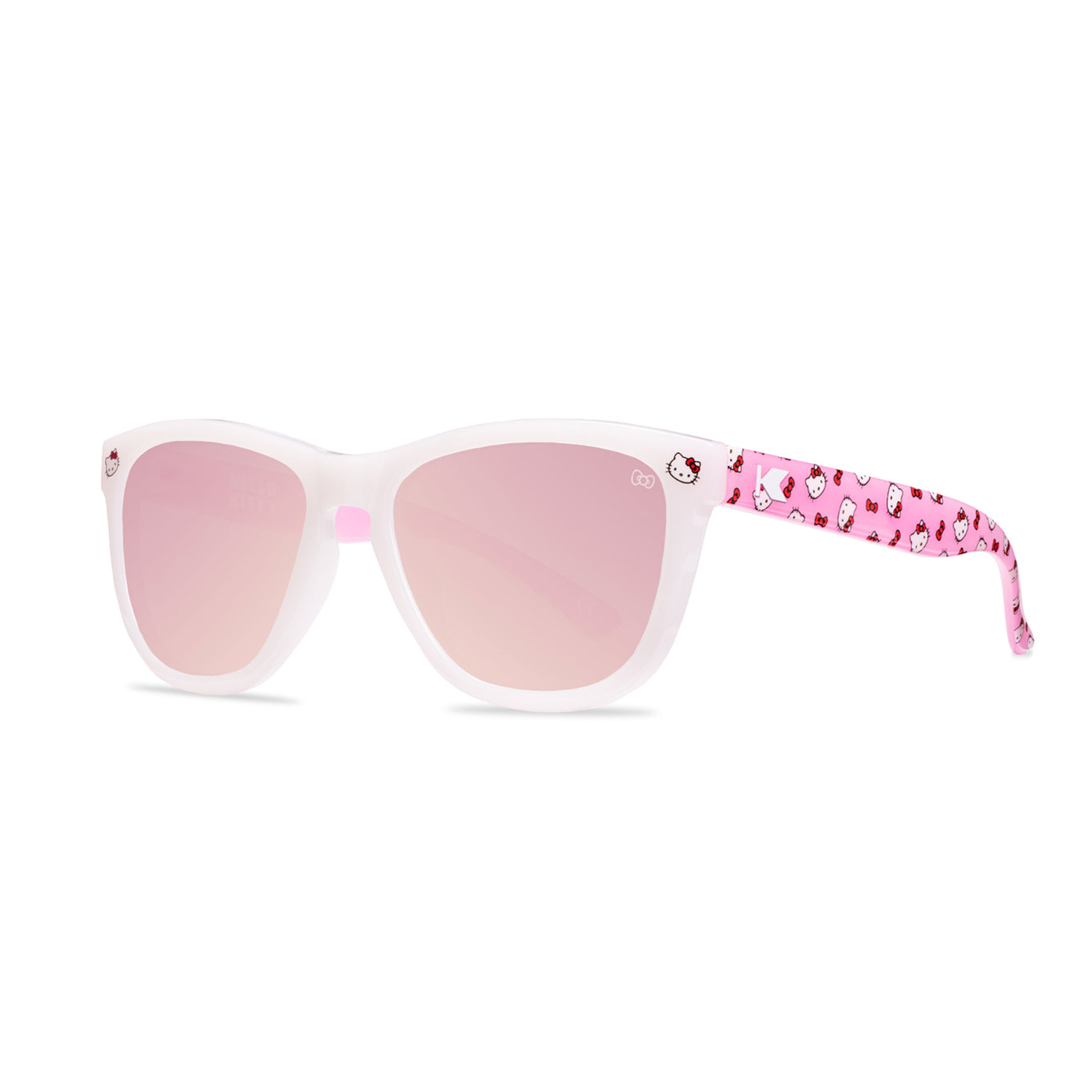 Hello Kitty x Knockaround Kids Pink Sunglasses (Premiums) Outlet Affordable